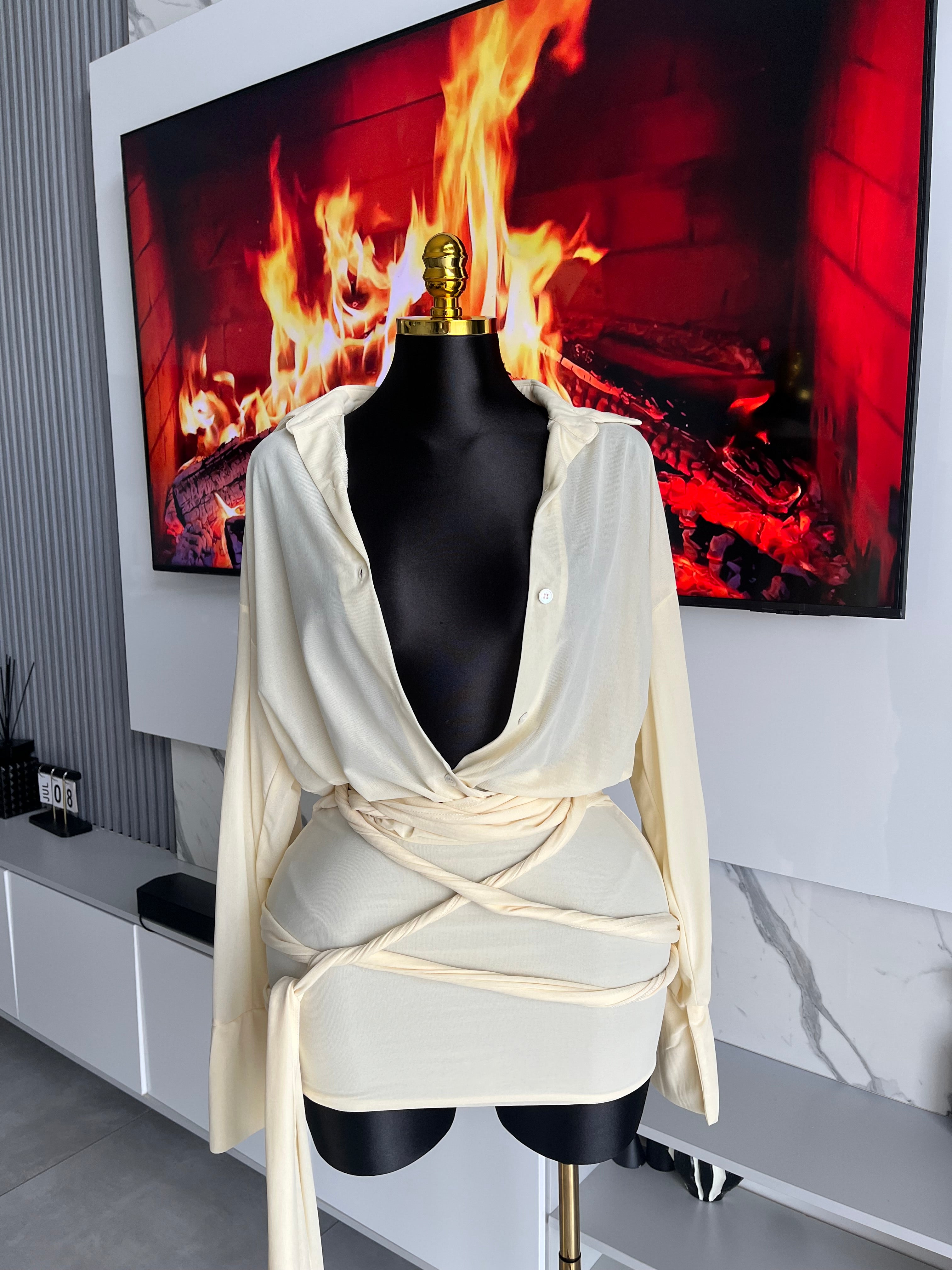 Golden Hour Shirt Dress