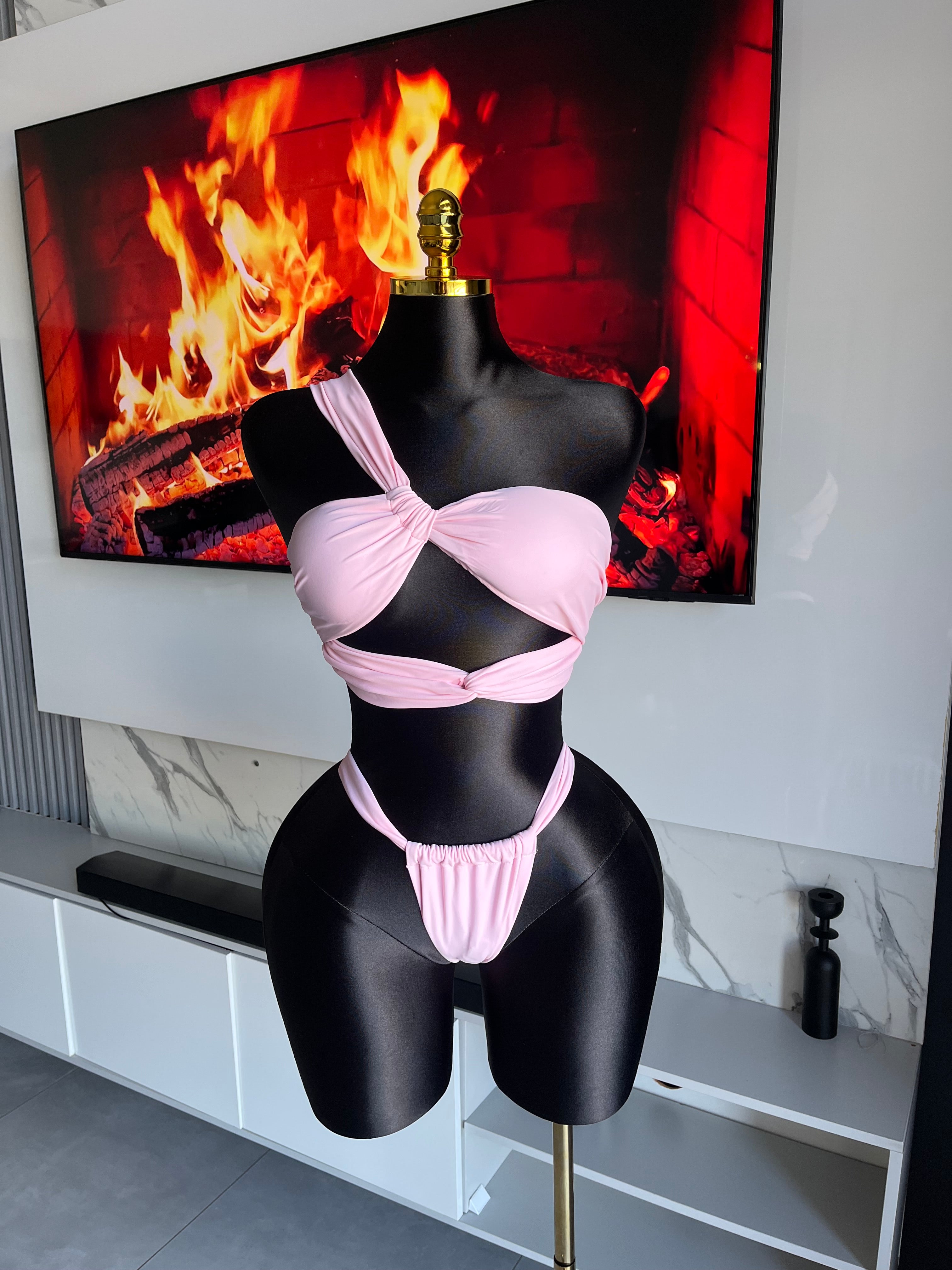 Rare Pink Bikini Set