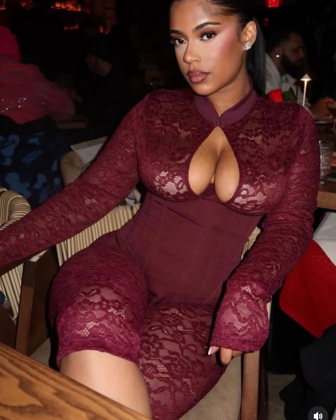Steph Lace Corset Jumpsuit