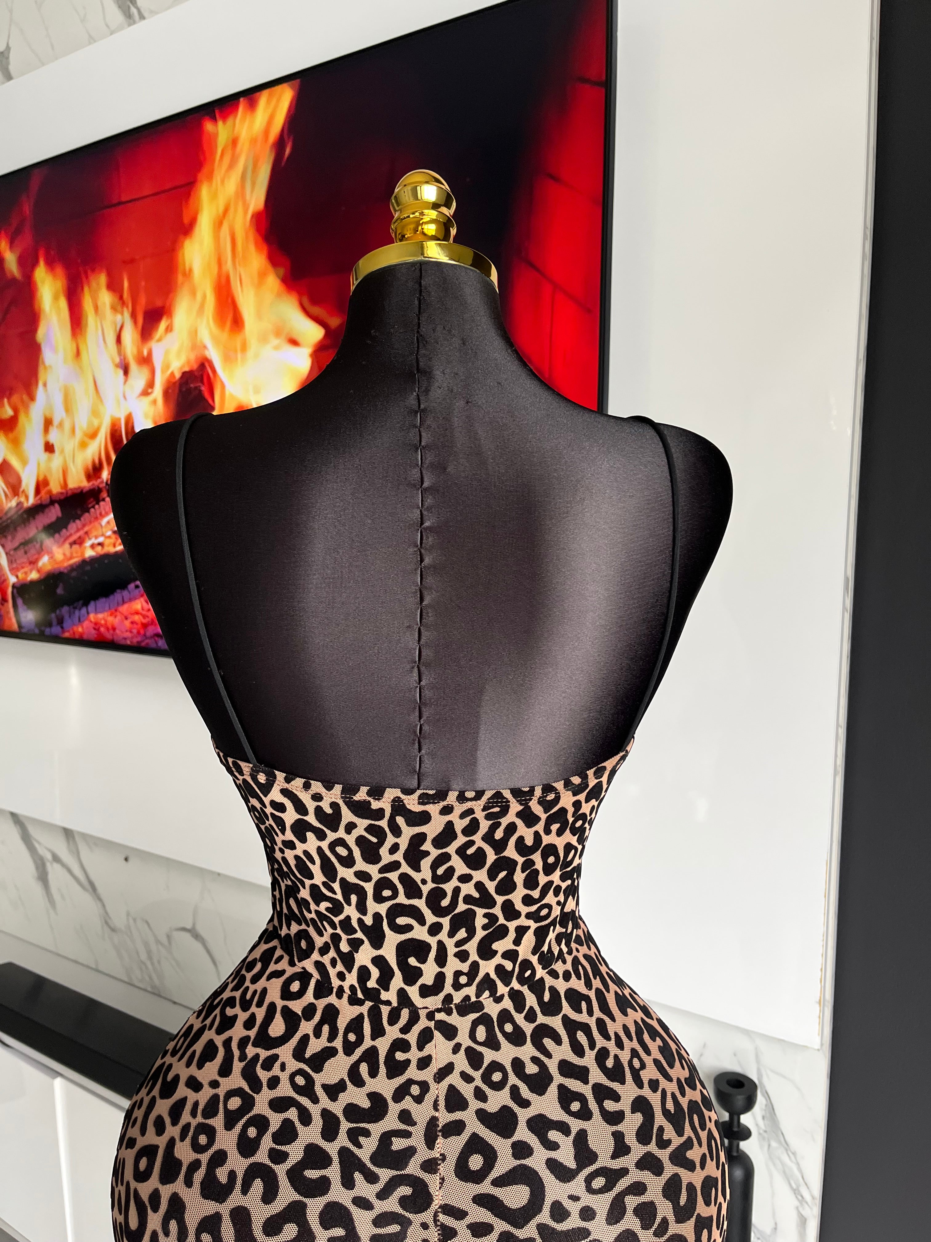 Reign Leopard Print Jumpsuit
