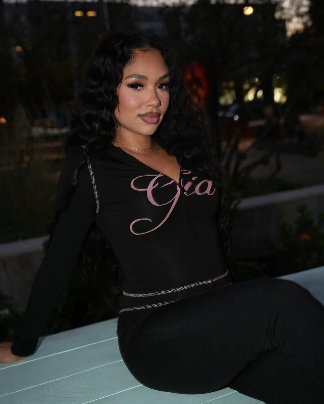 Gia Hooded Pant Set
