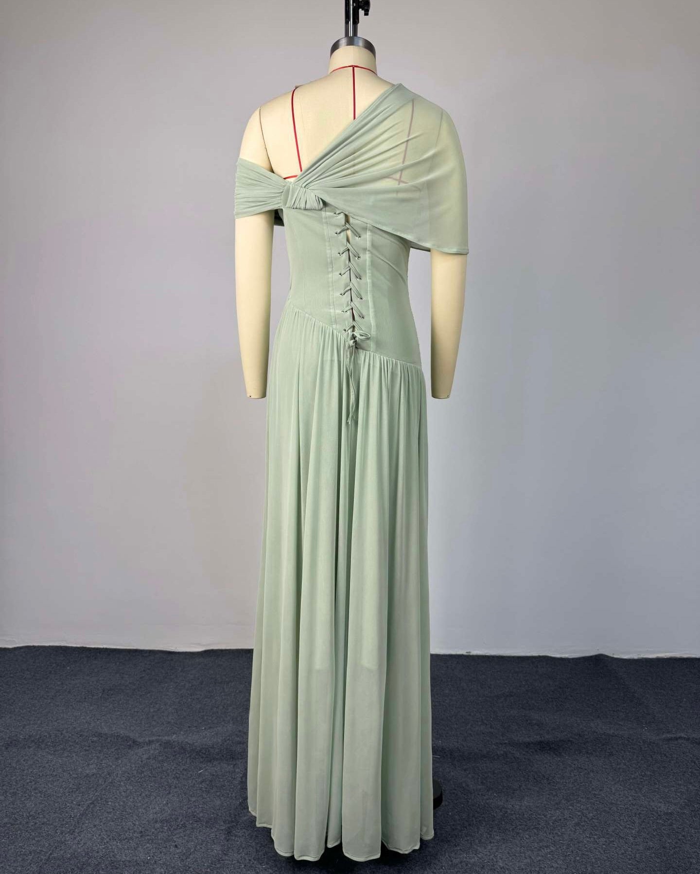 Riviera Pleated Maxi Dress