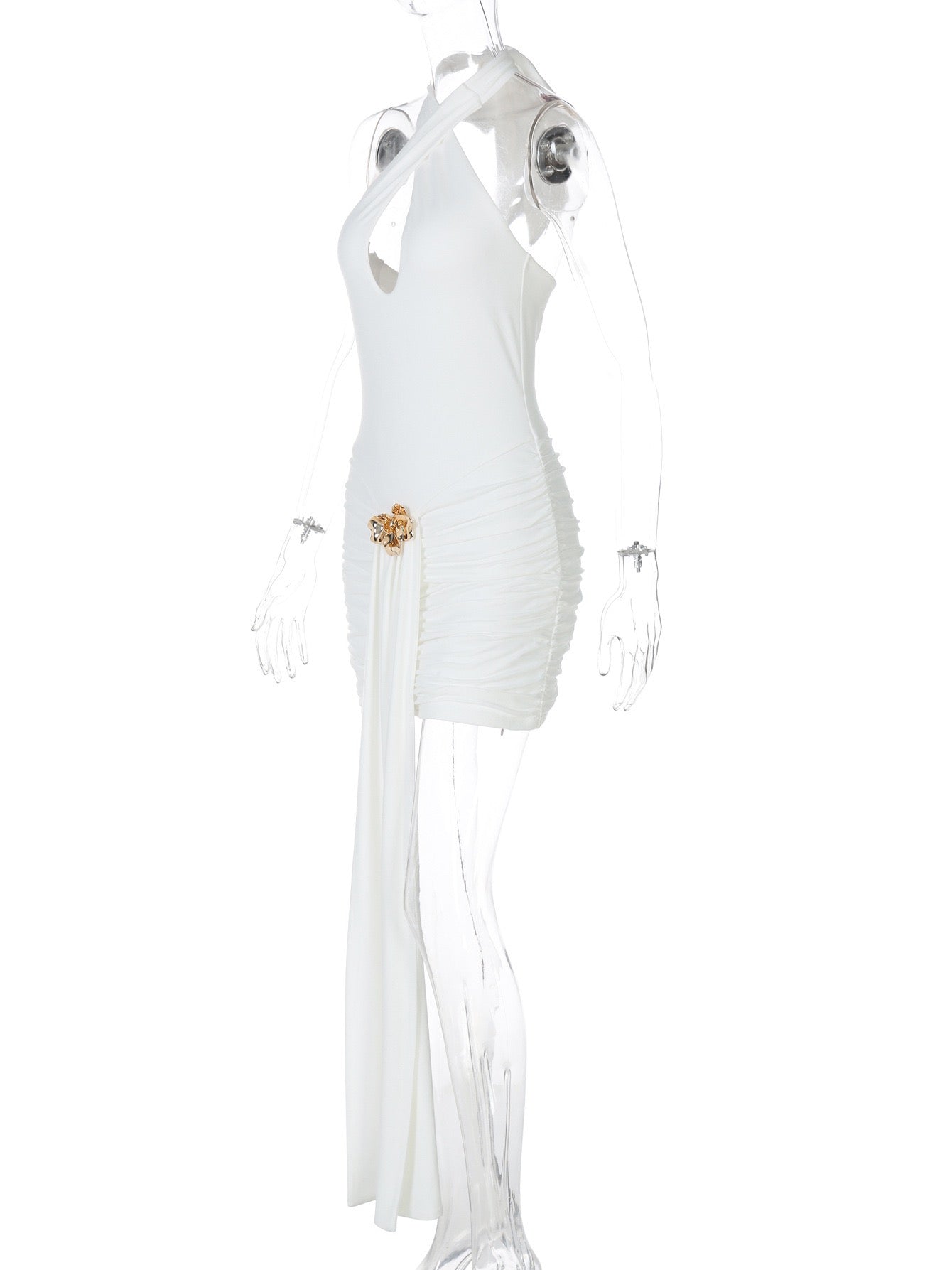 Selena Ruched Mini Dress