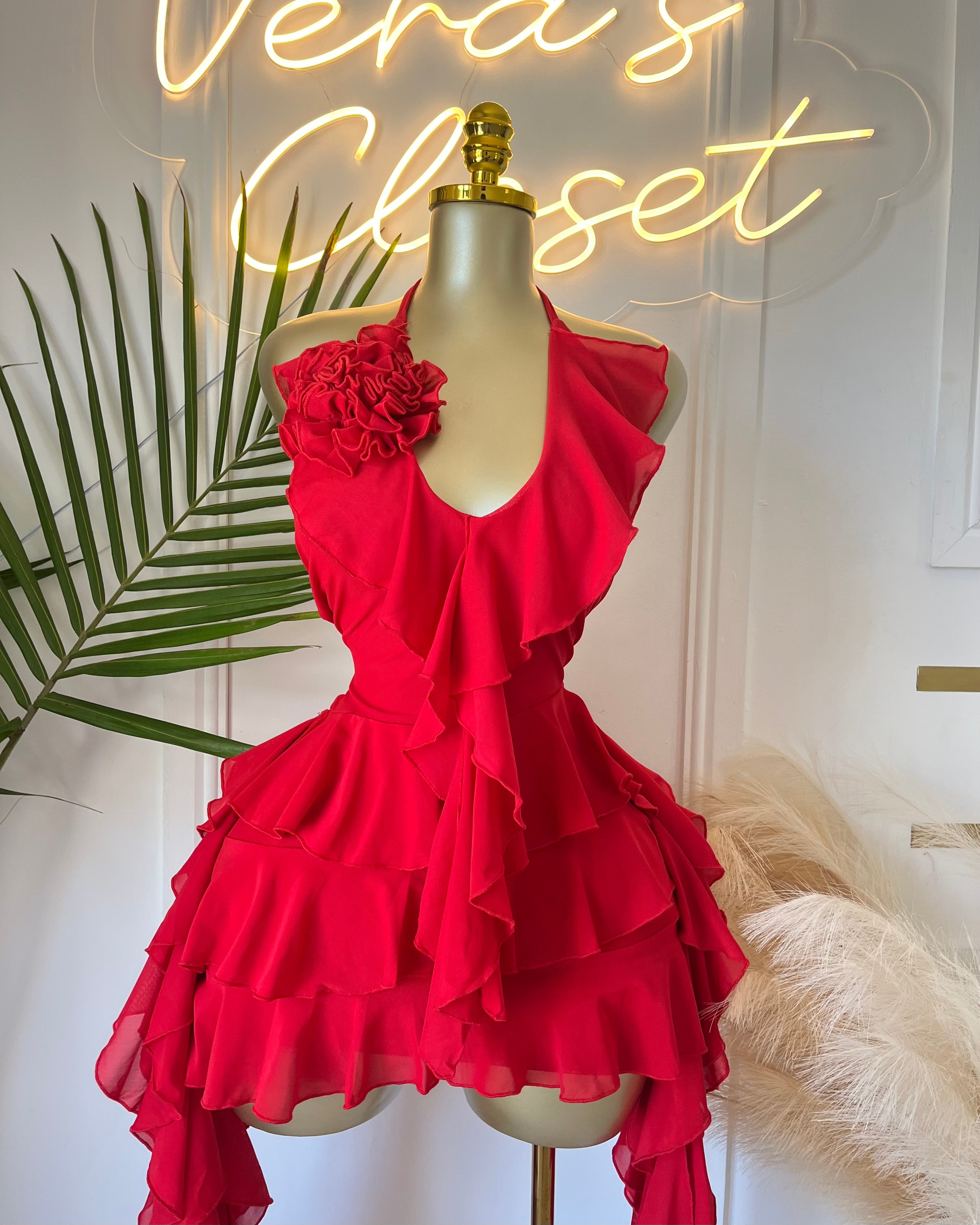 Scarlett Bloom Mini Dress