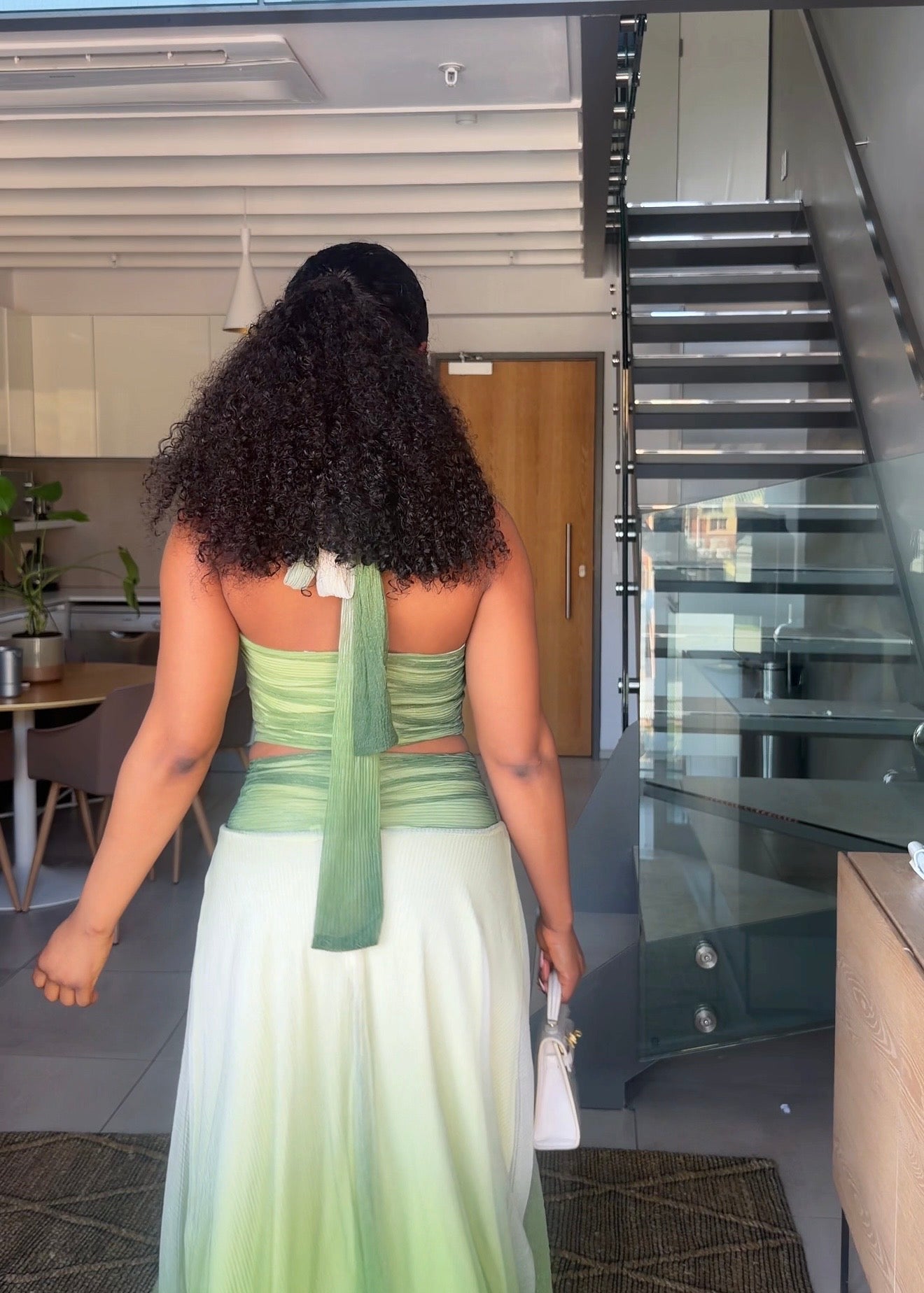 Marisol Ivory Two-Piece Maxi Set