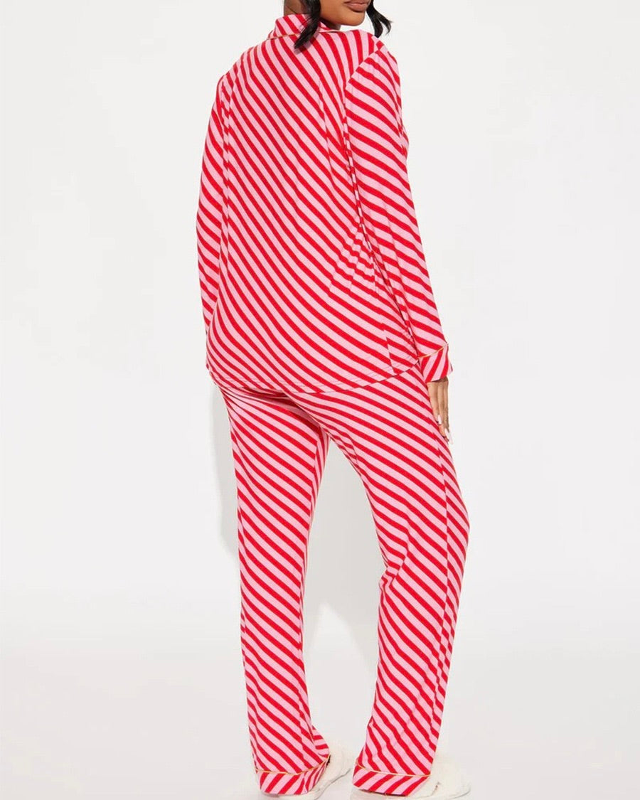 Besitos Striped Pajama Set