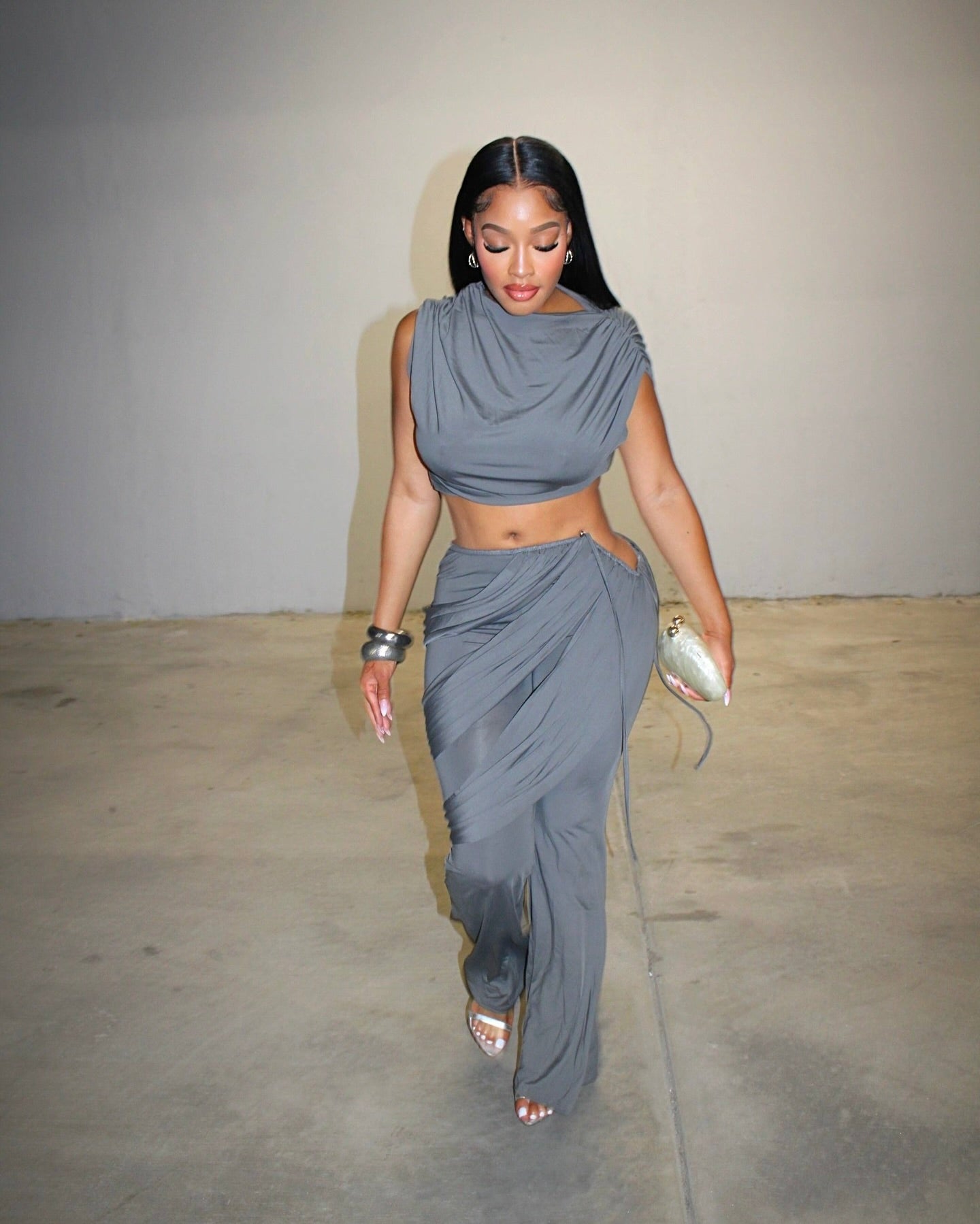 Selene Draped Set