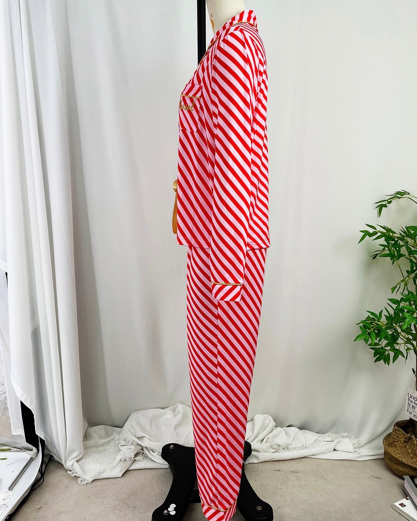 Besitos Striped Pajama Set