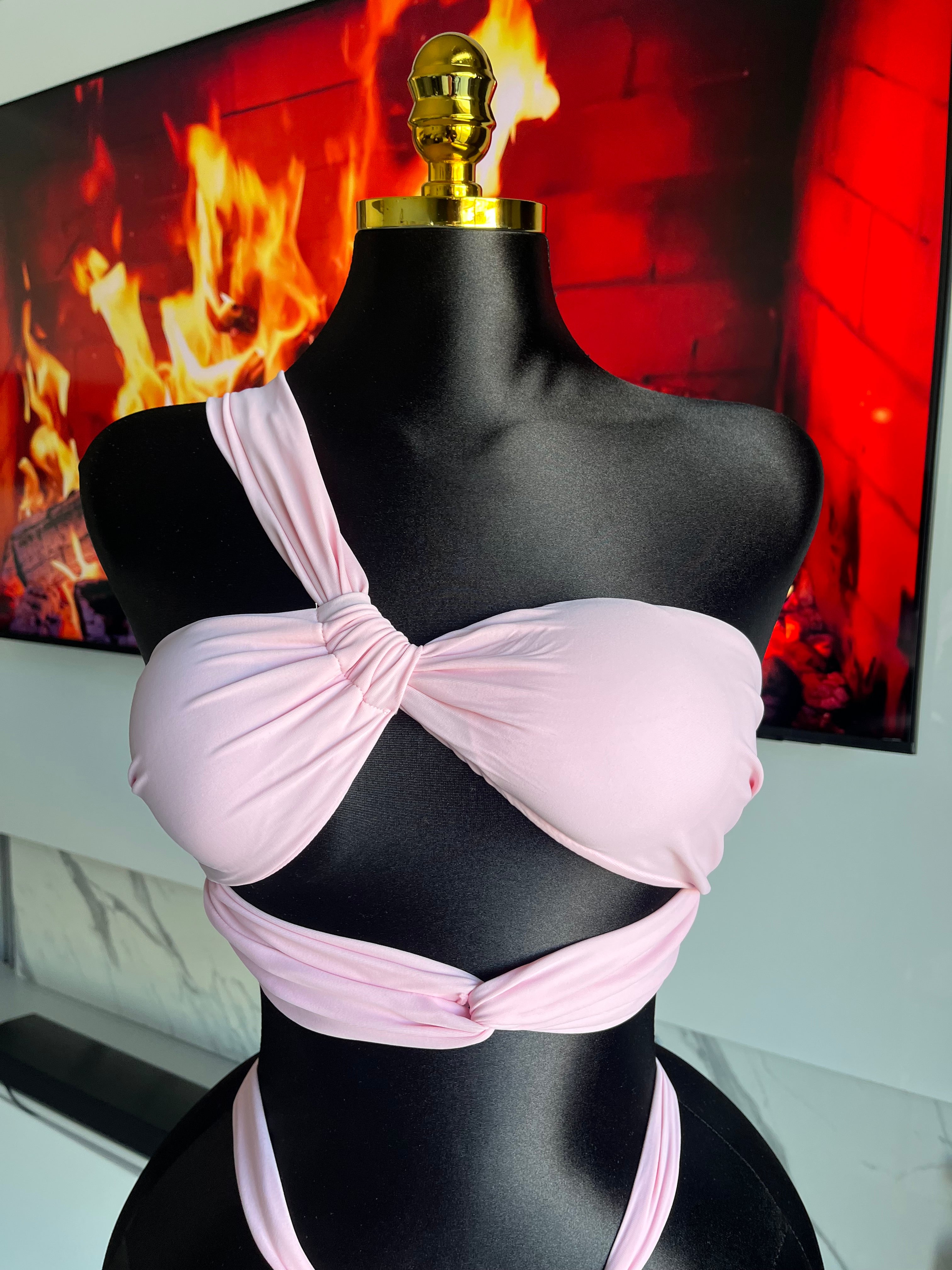 Rare Pink Bikini Set