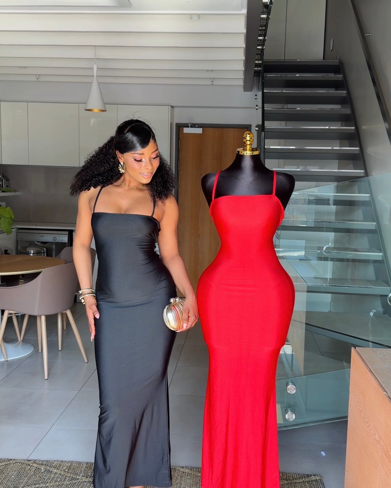 Nadia Open-Back Maxi Dress