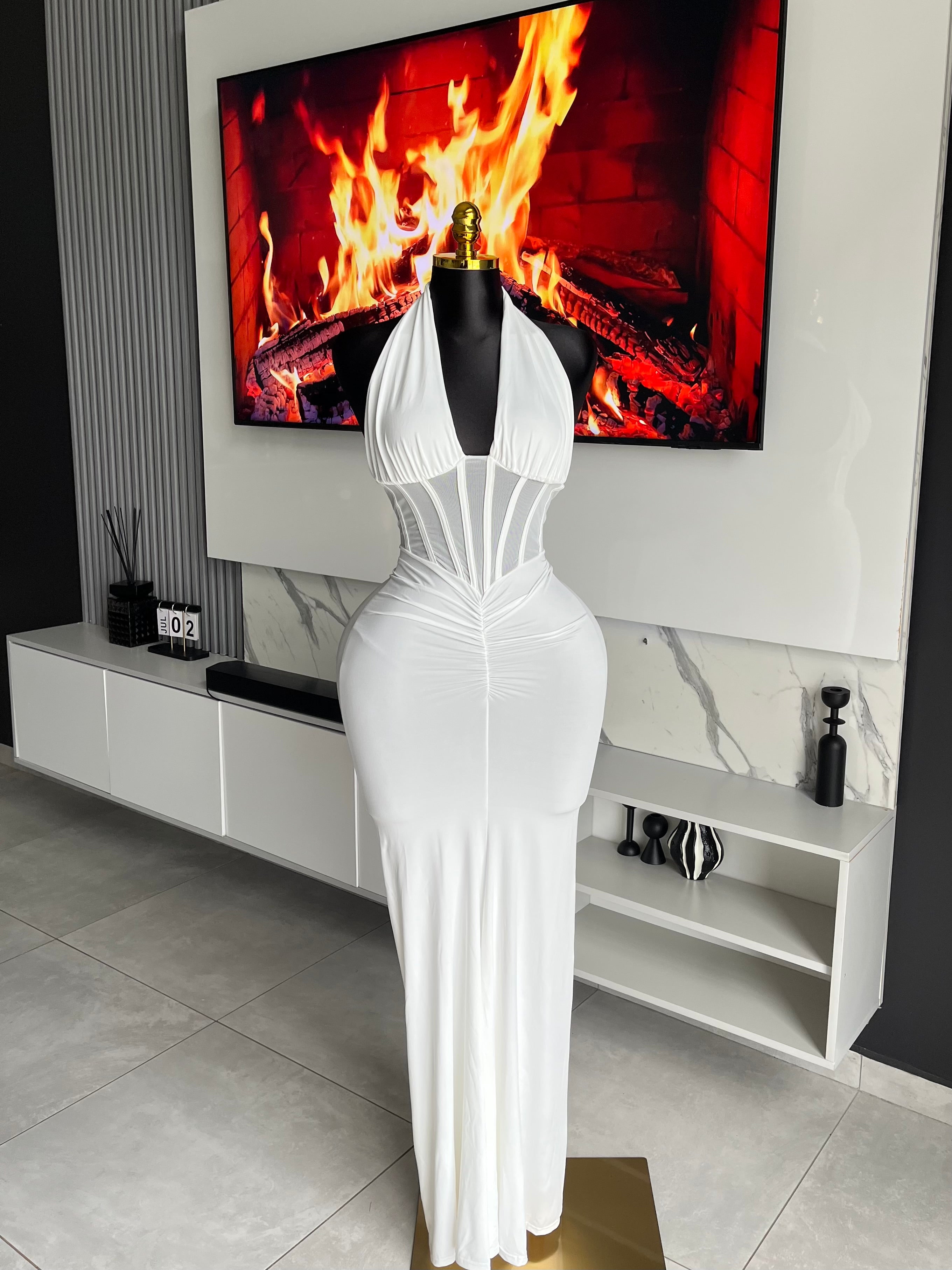 Aurellia Corset Maxi Dress