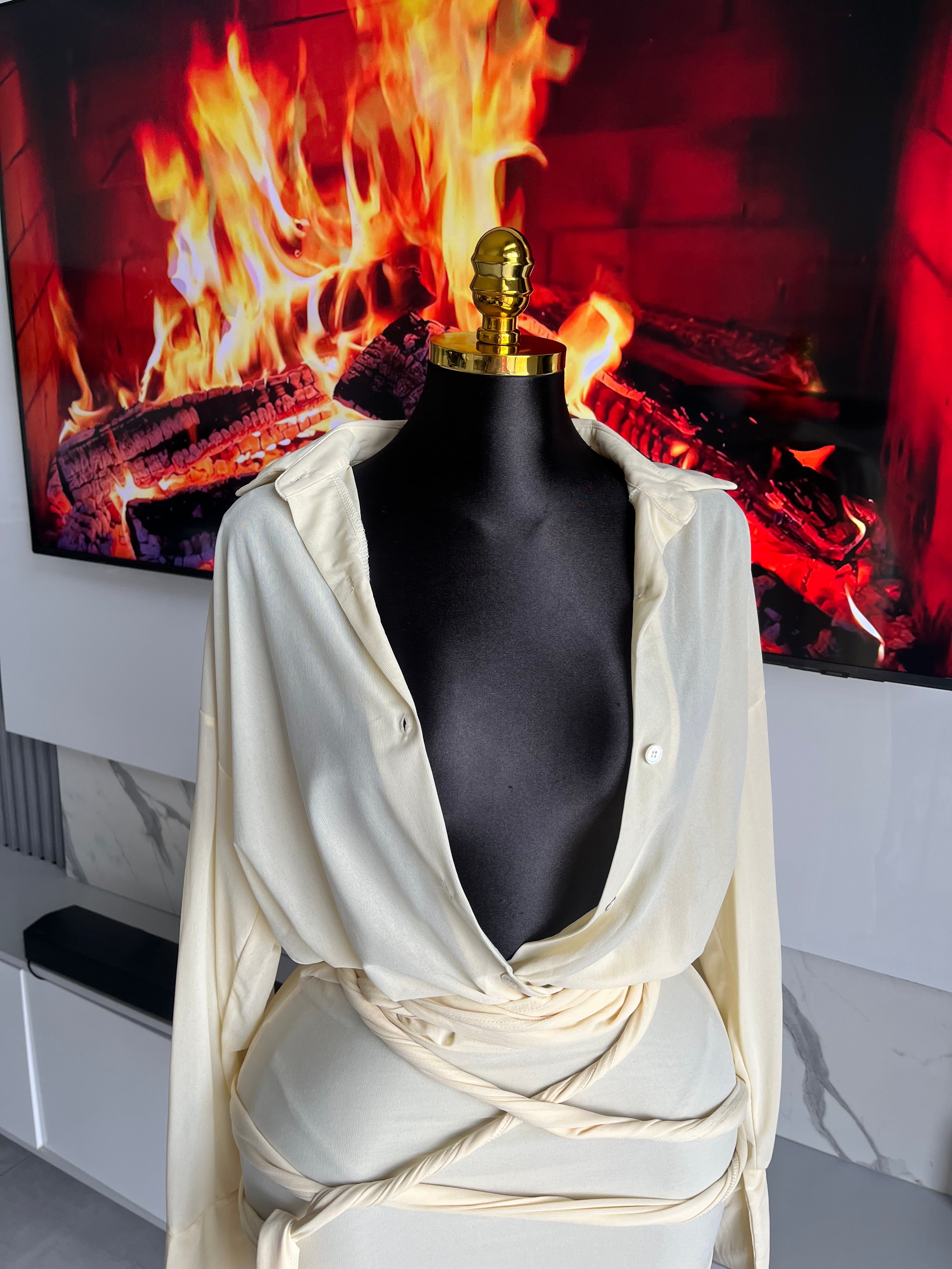 Golden Hour Shirt Dress
