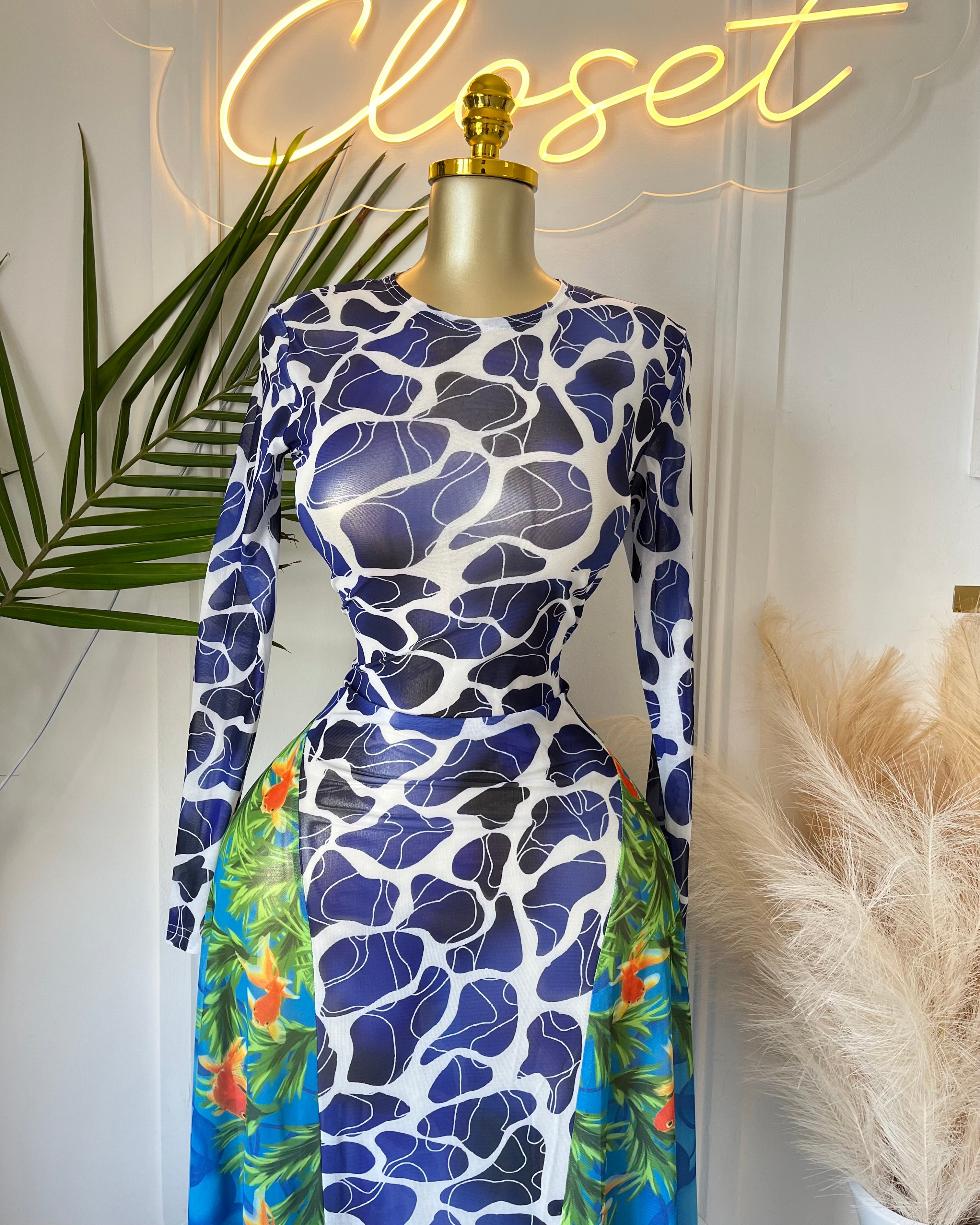 Dreamwave Resort Maxi Dress