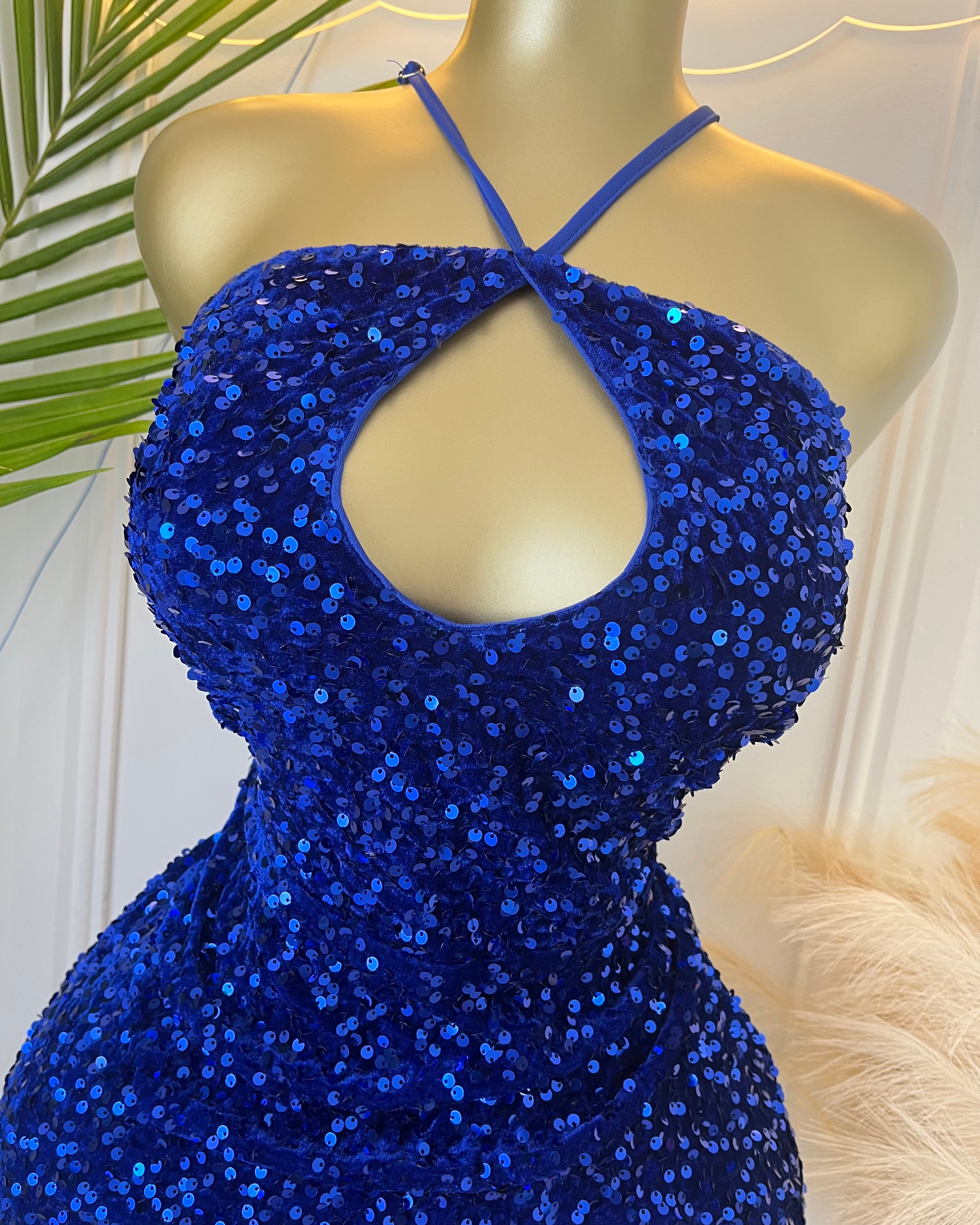 Aura Sequin Mini Dress