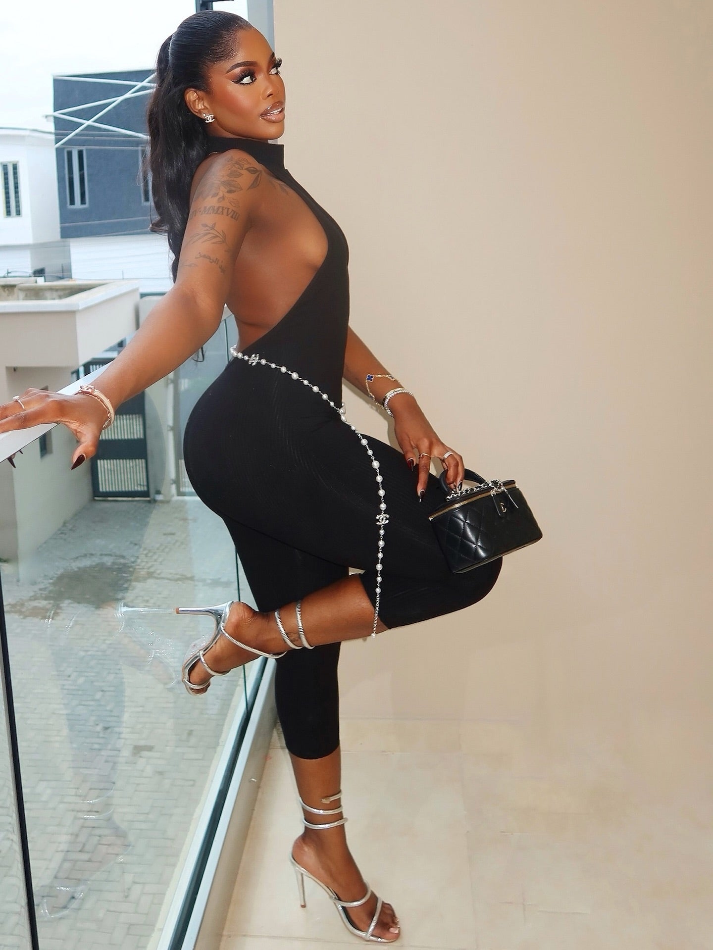 Noir Halter Jumpsuit