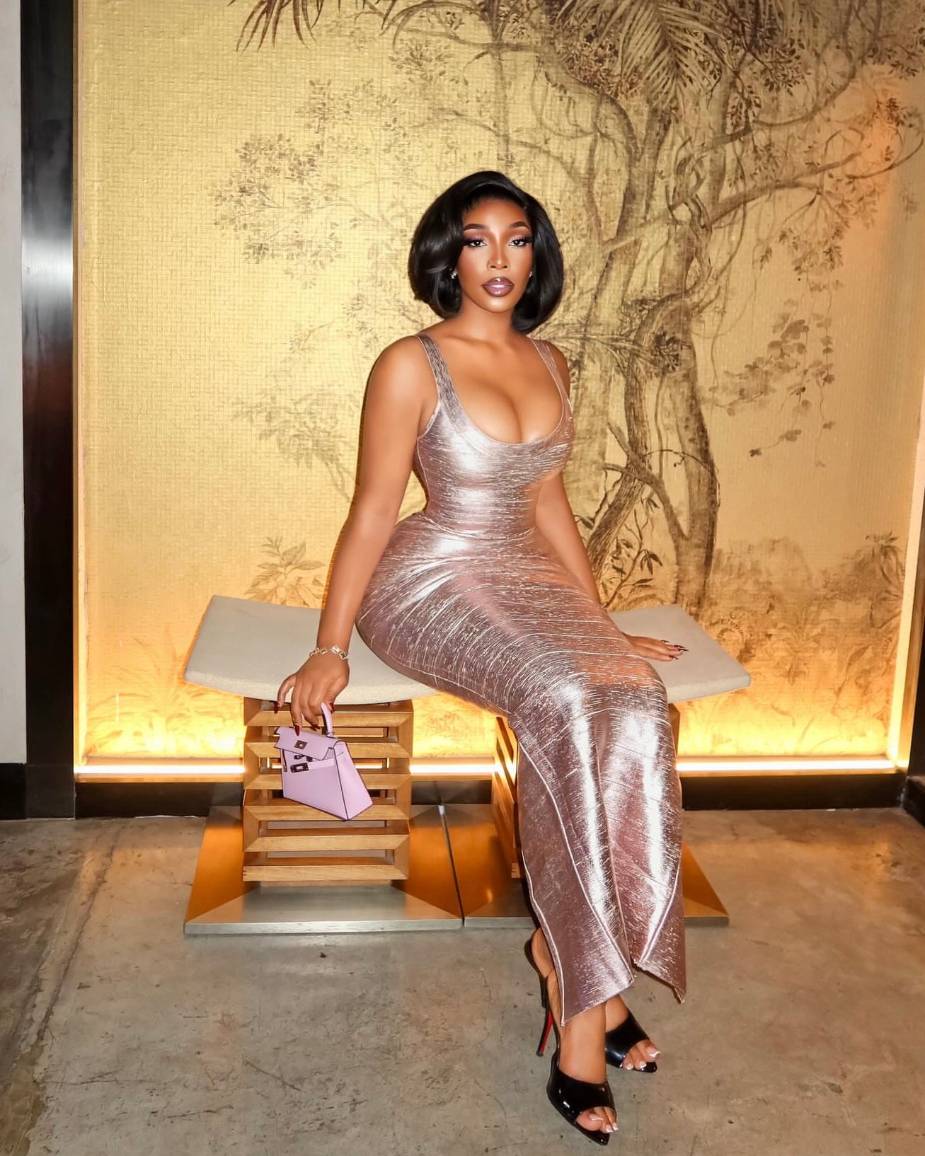 Calua Bandage Maxi Dress