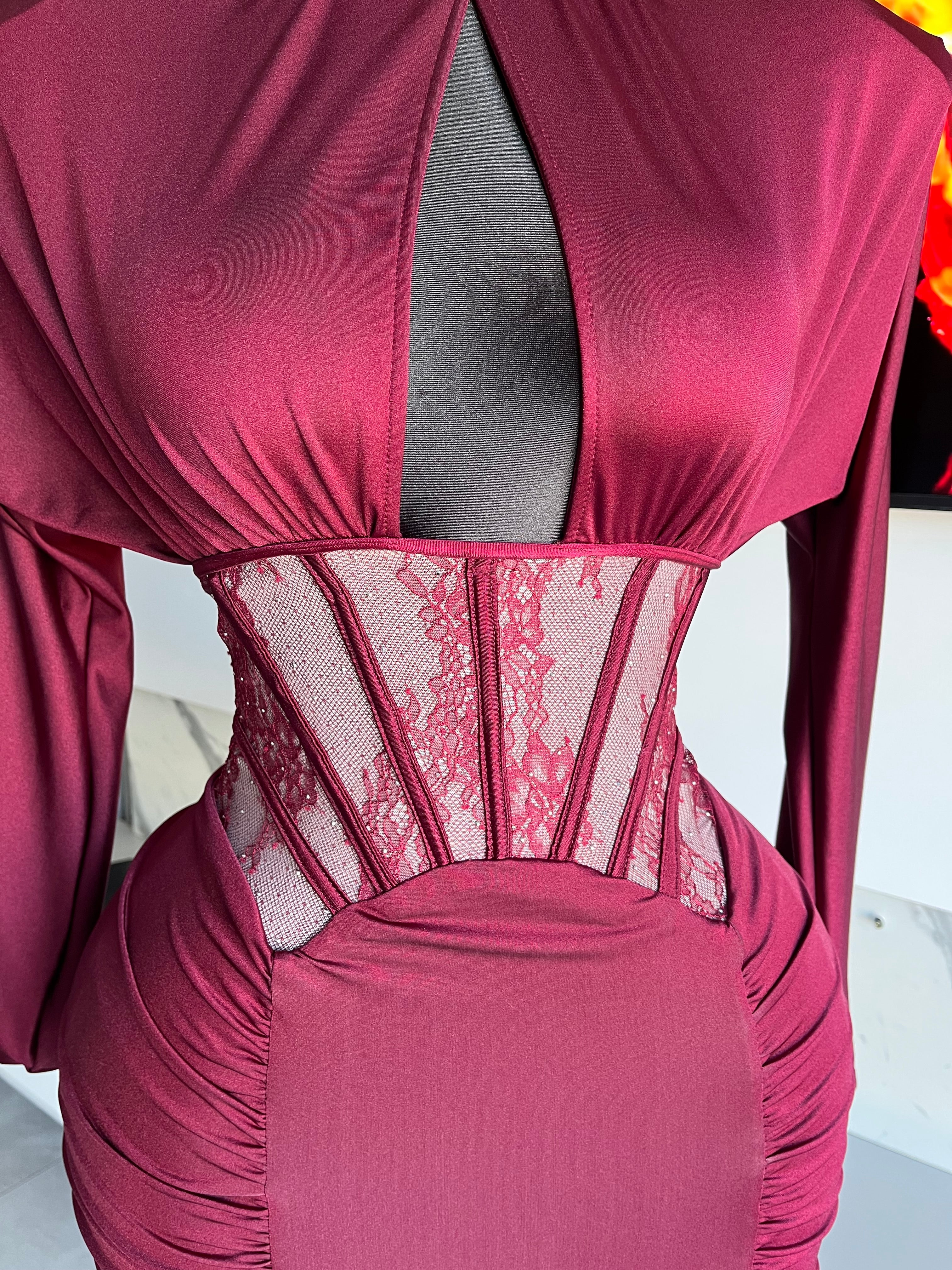 Regina Lace Corset Mini Dress