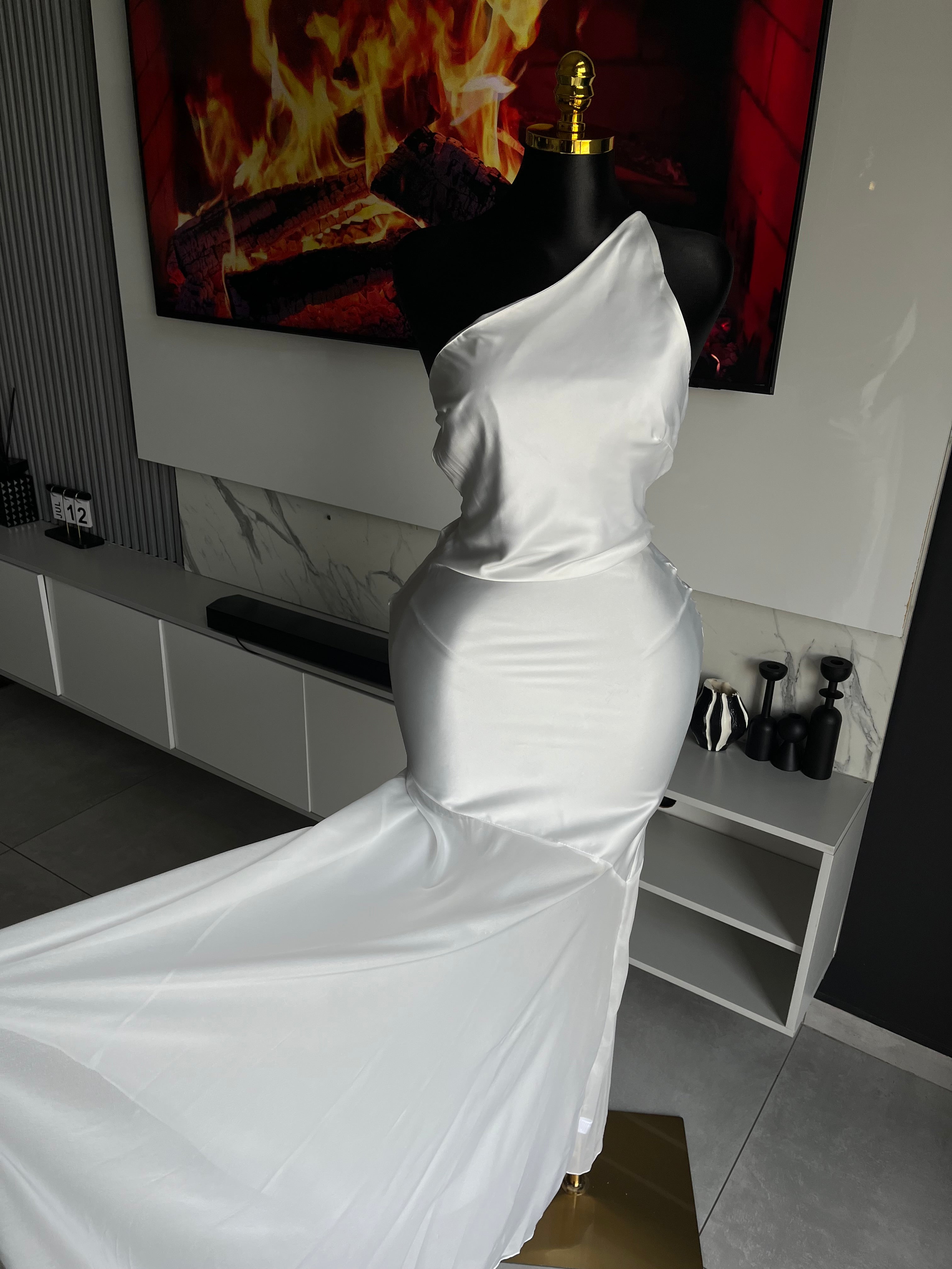 Casey One Shoulder Maxi Dress