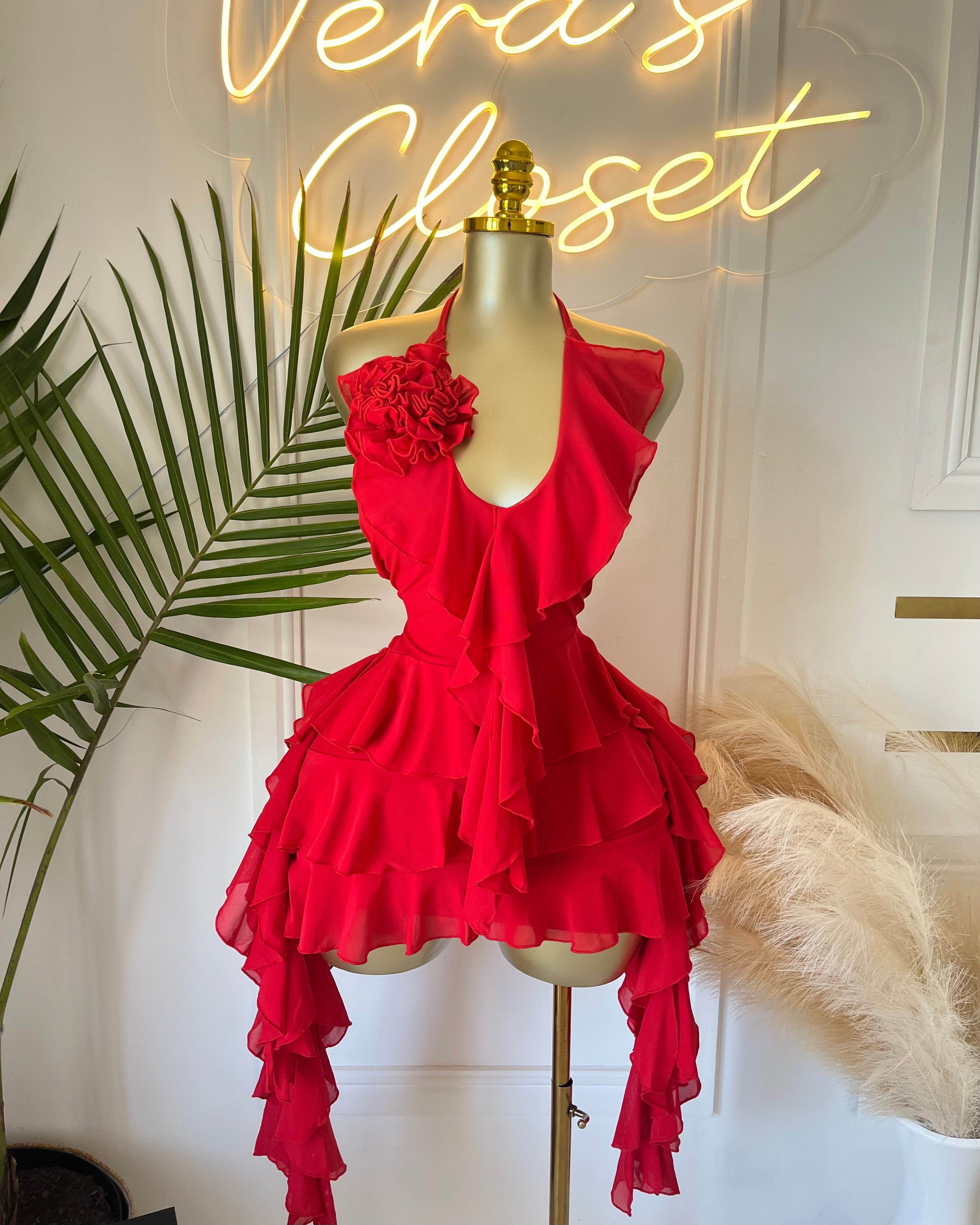 Scarlett Bloom Mini Dress