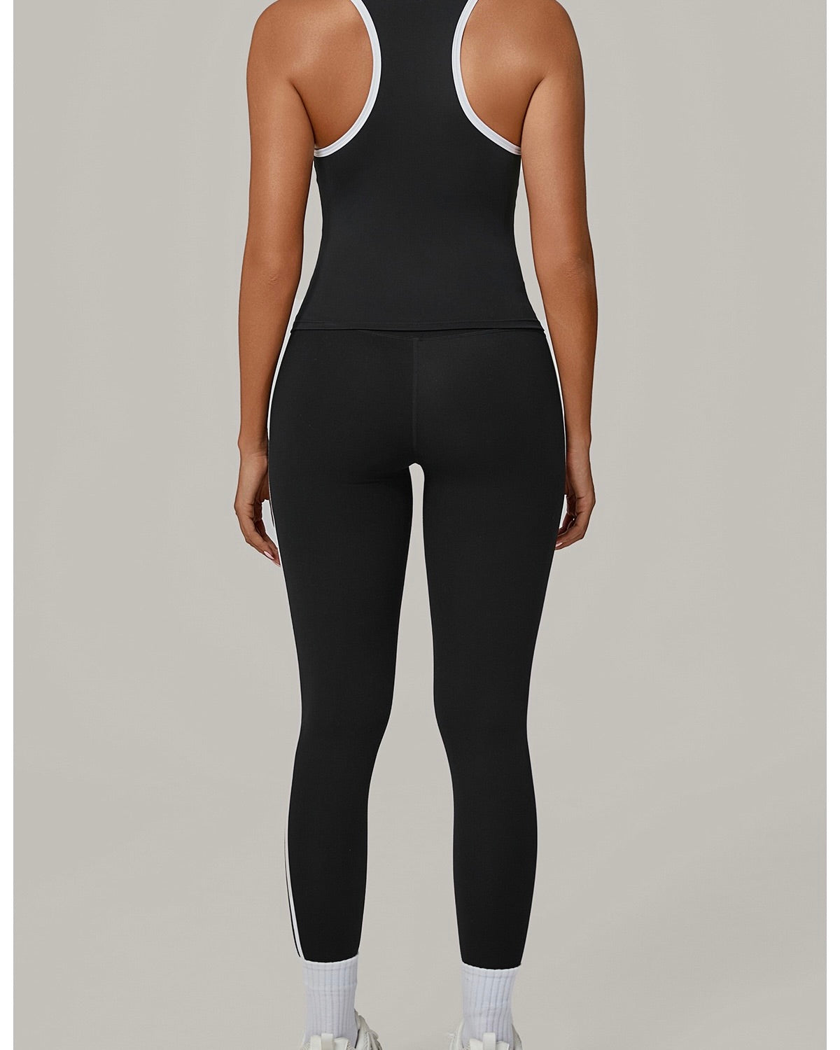 Lizel Sporty Contrast Trim Pant Set