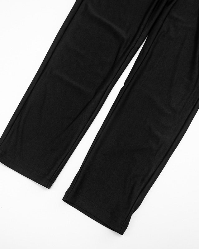 Perfect Black Halter Cut-Out Jumpsuit