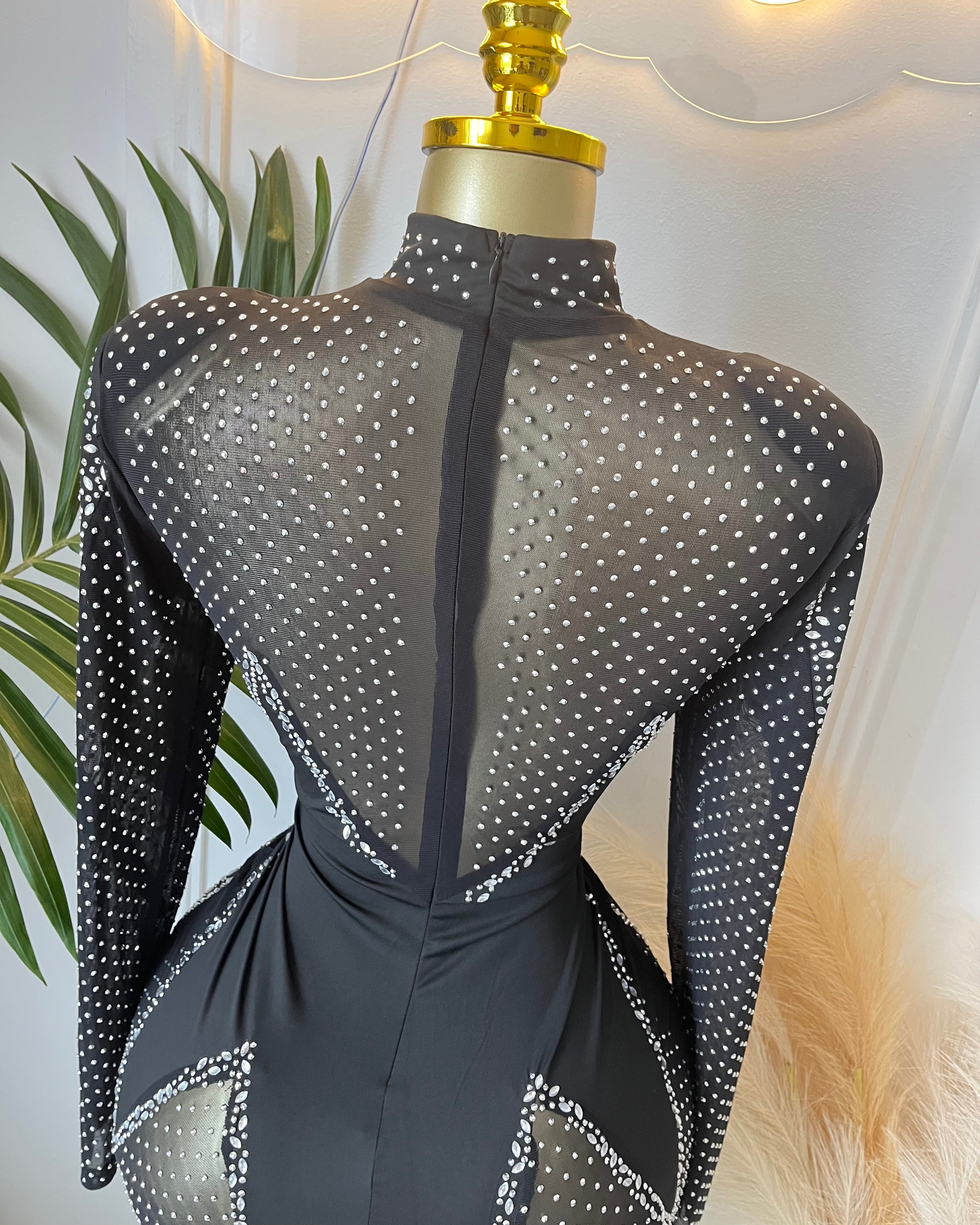 Galaxy Rhinestone Jumpsuit
