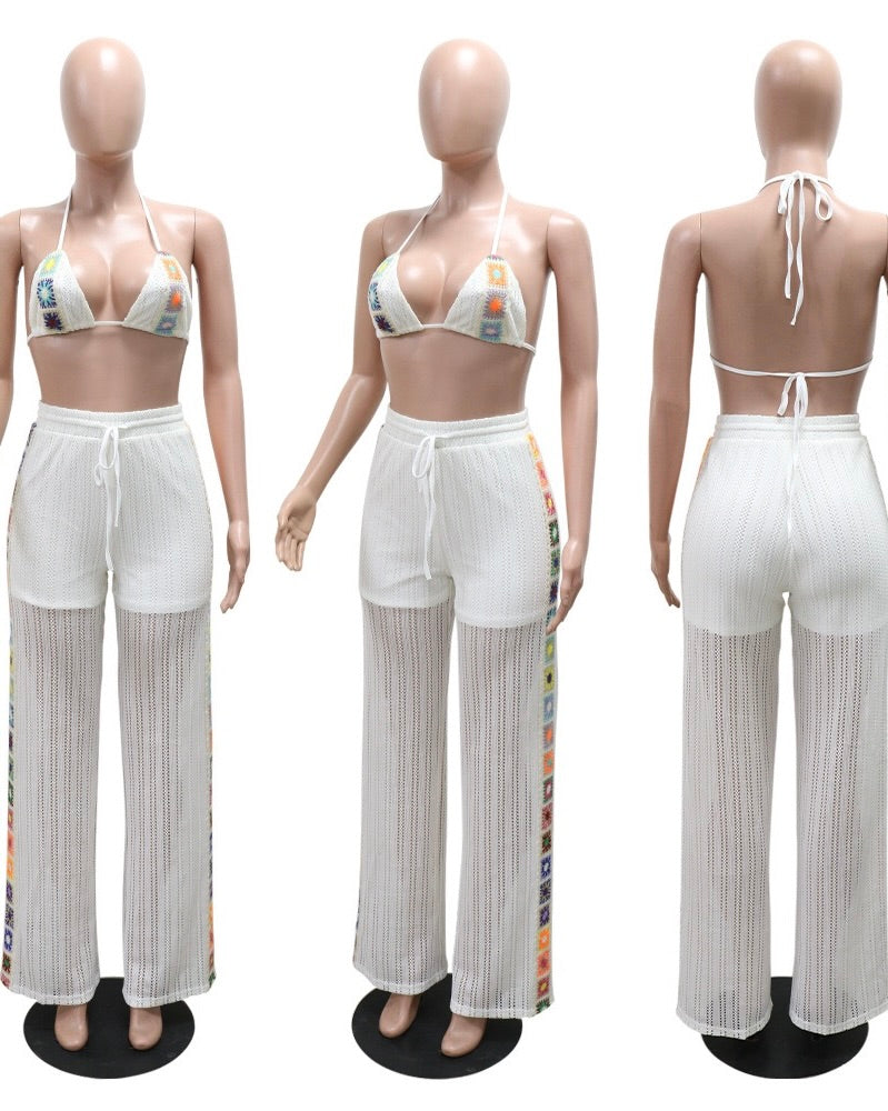Luna Crochet Cover-Up Set