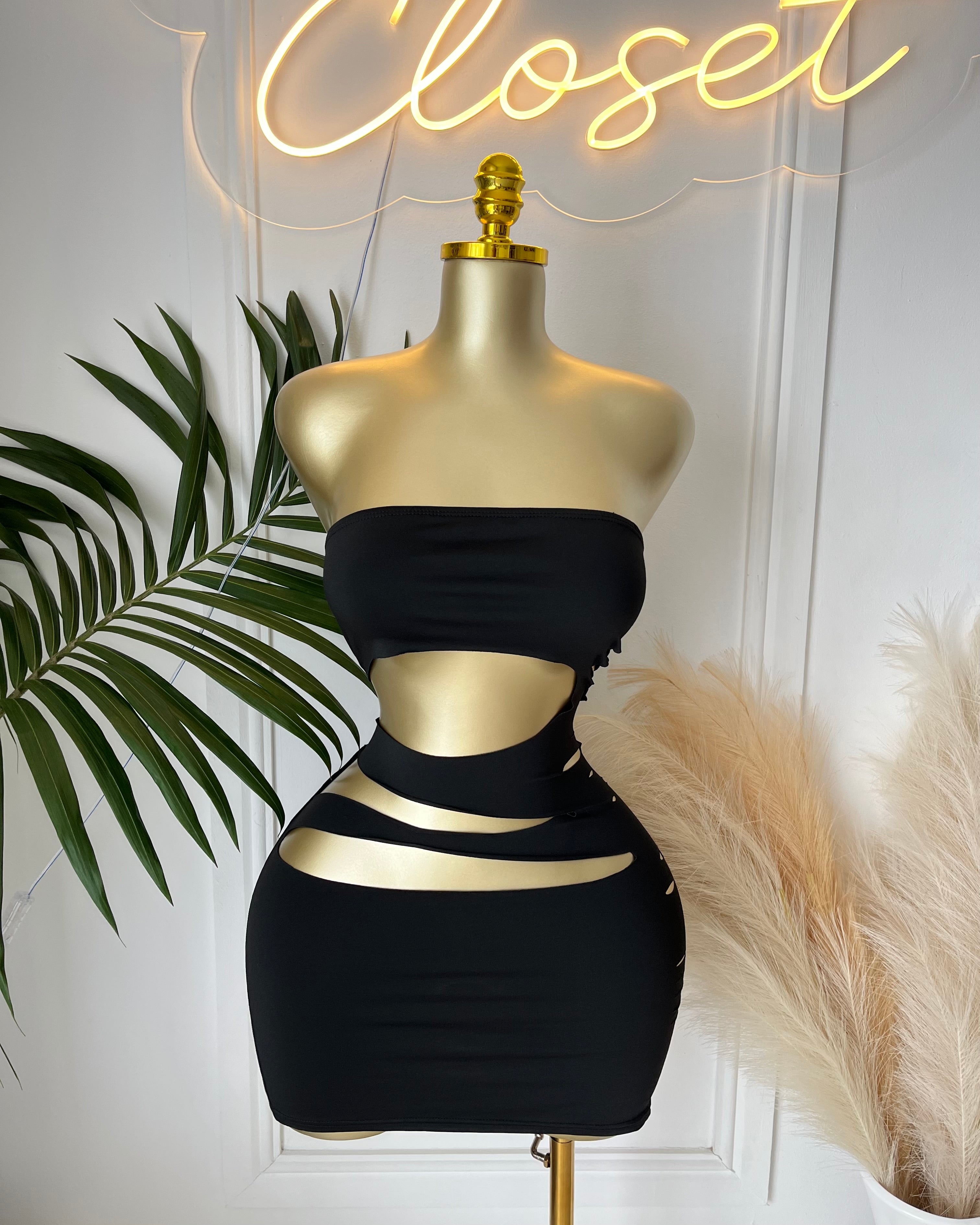 The Sade Cutout Mini Dress