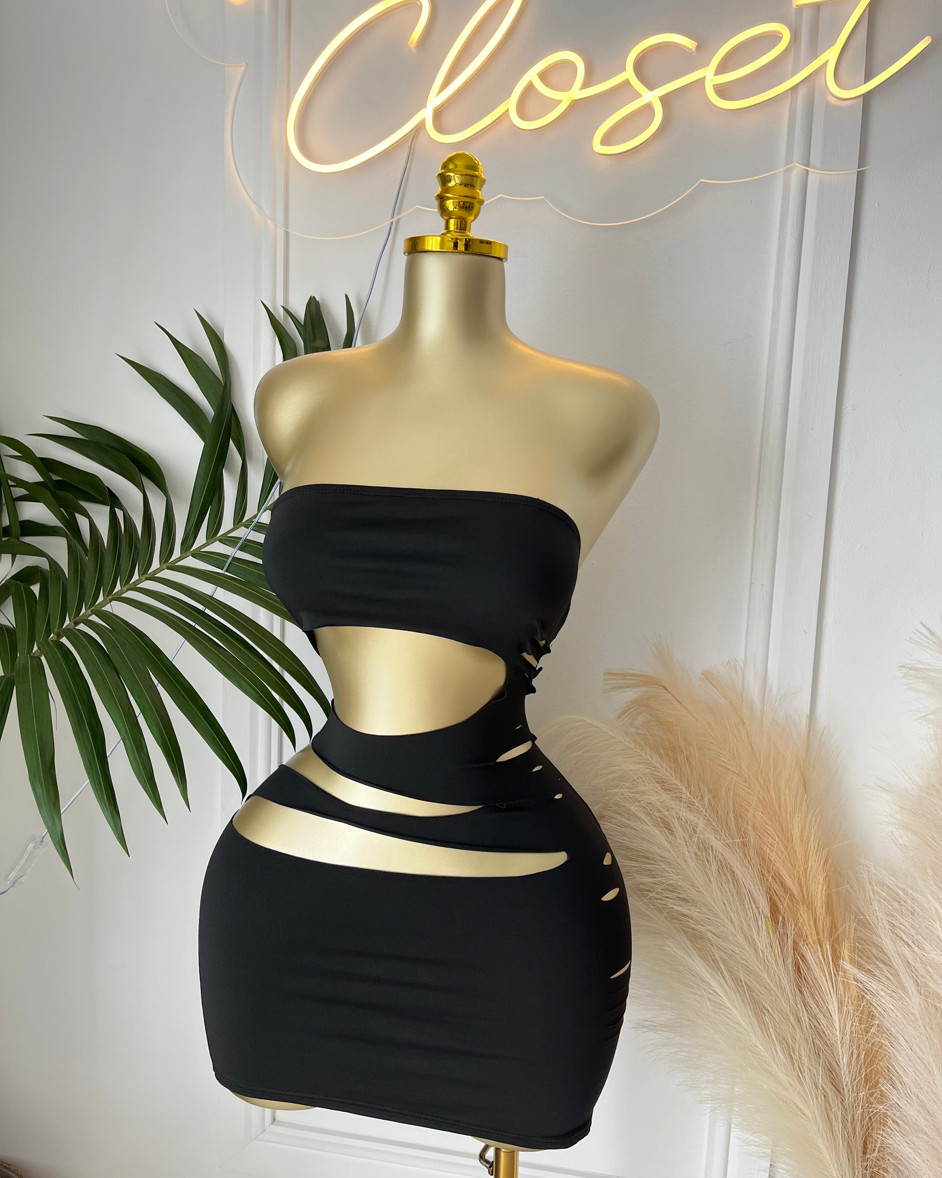 The Sade Cutout Mini Dress