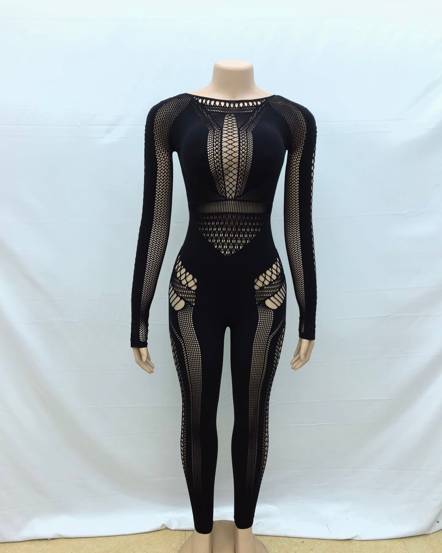 Lure Mesh Jumpsuit