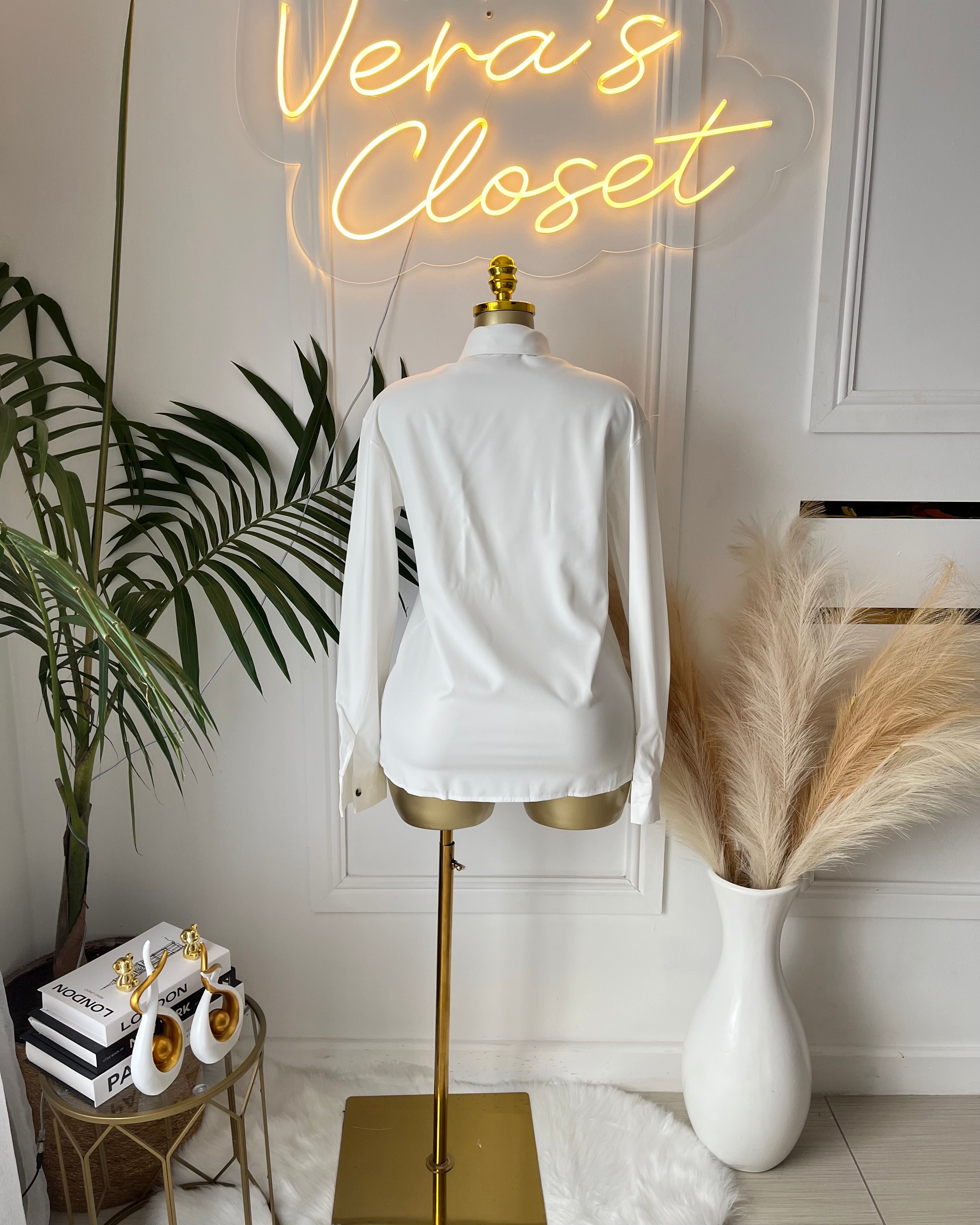 The Kendall Illusion Denim Shirt