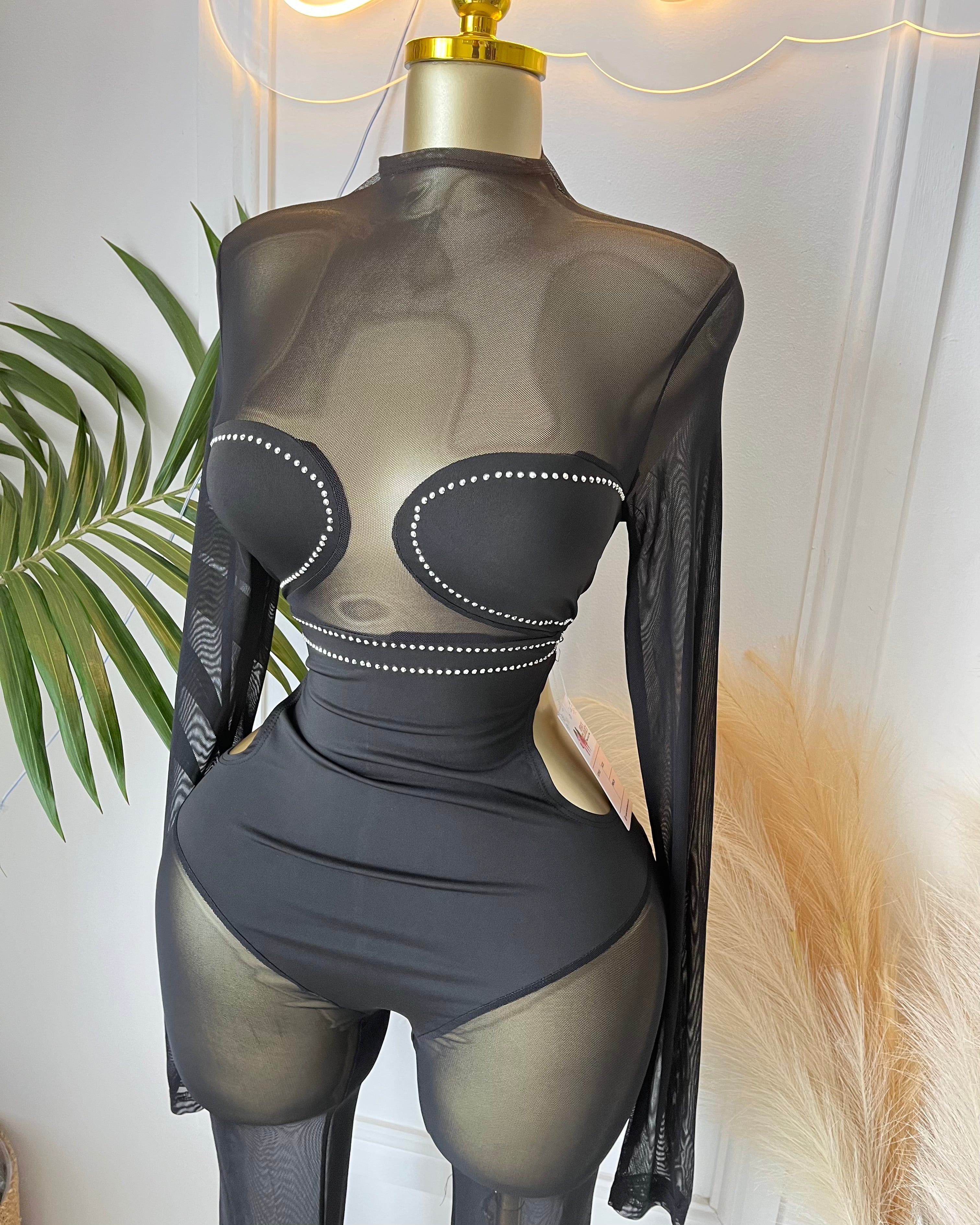 Midnight Illusion Jumpsuit
