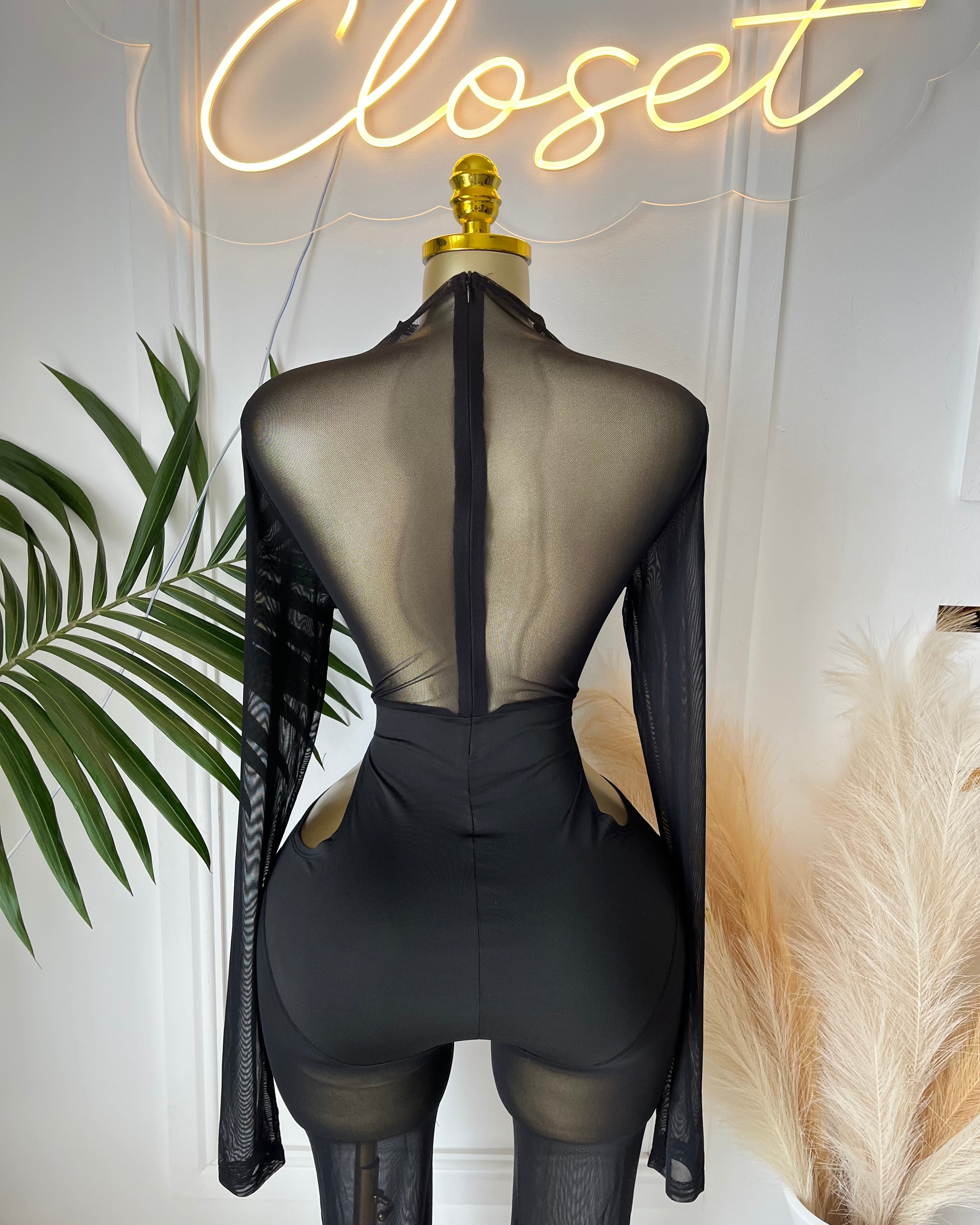 Midnight Illusion Jumpsuit