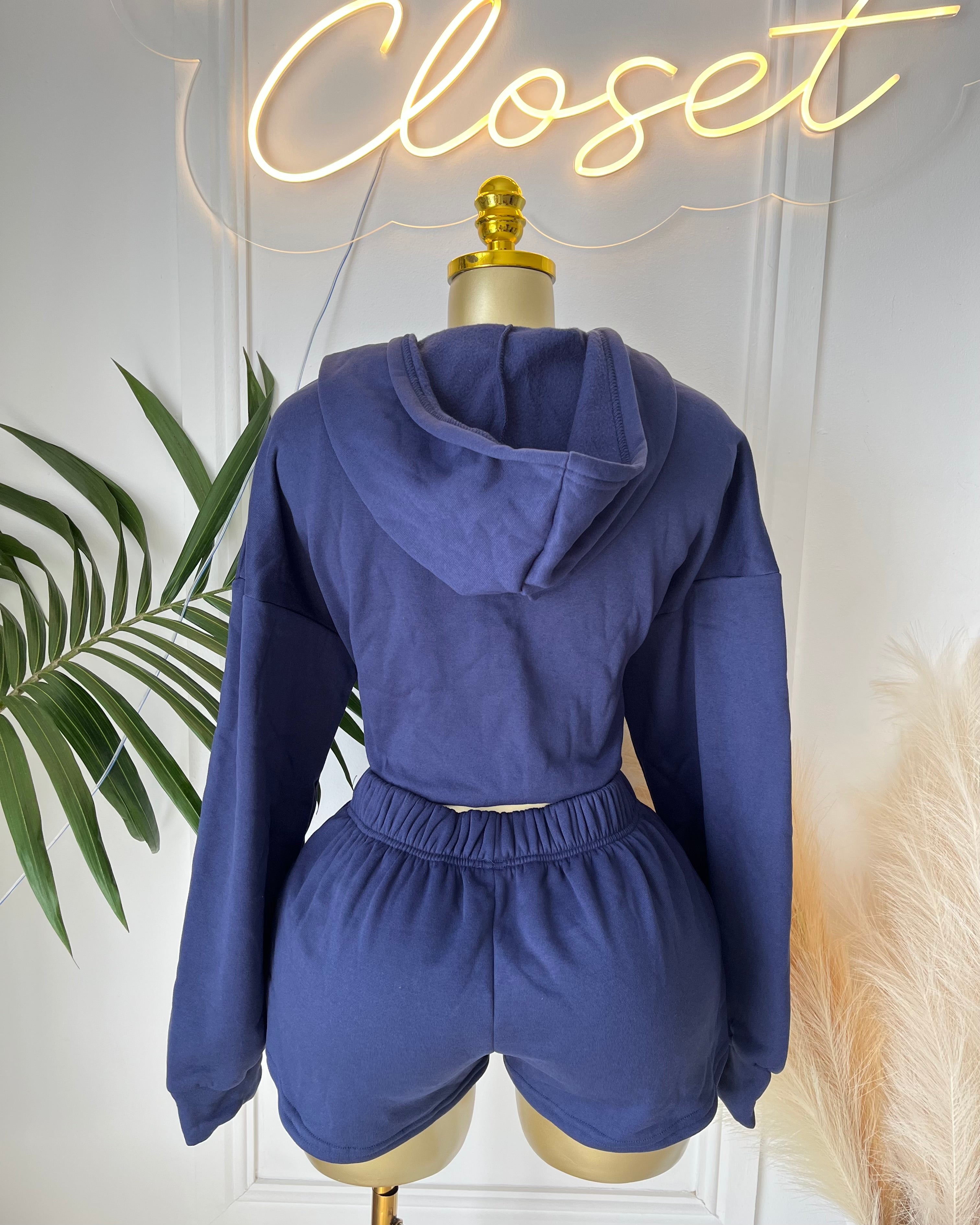 Navy Sporty Chic 3-Piece Set