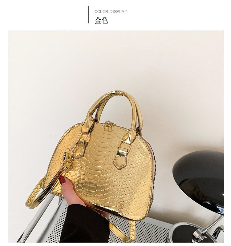 Mini Luxe Croc Bag