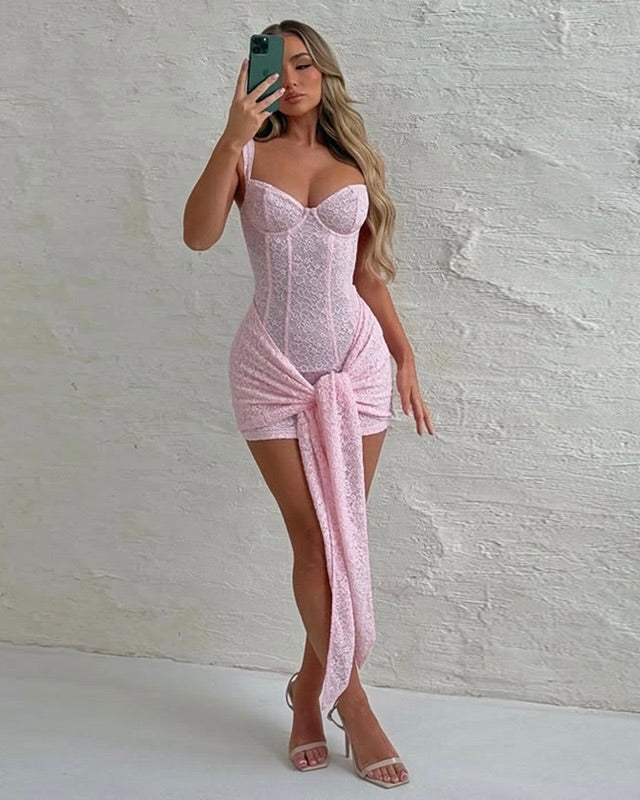 Vior Corset Mini Dress