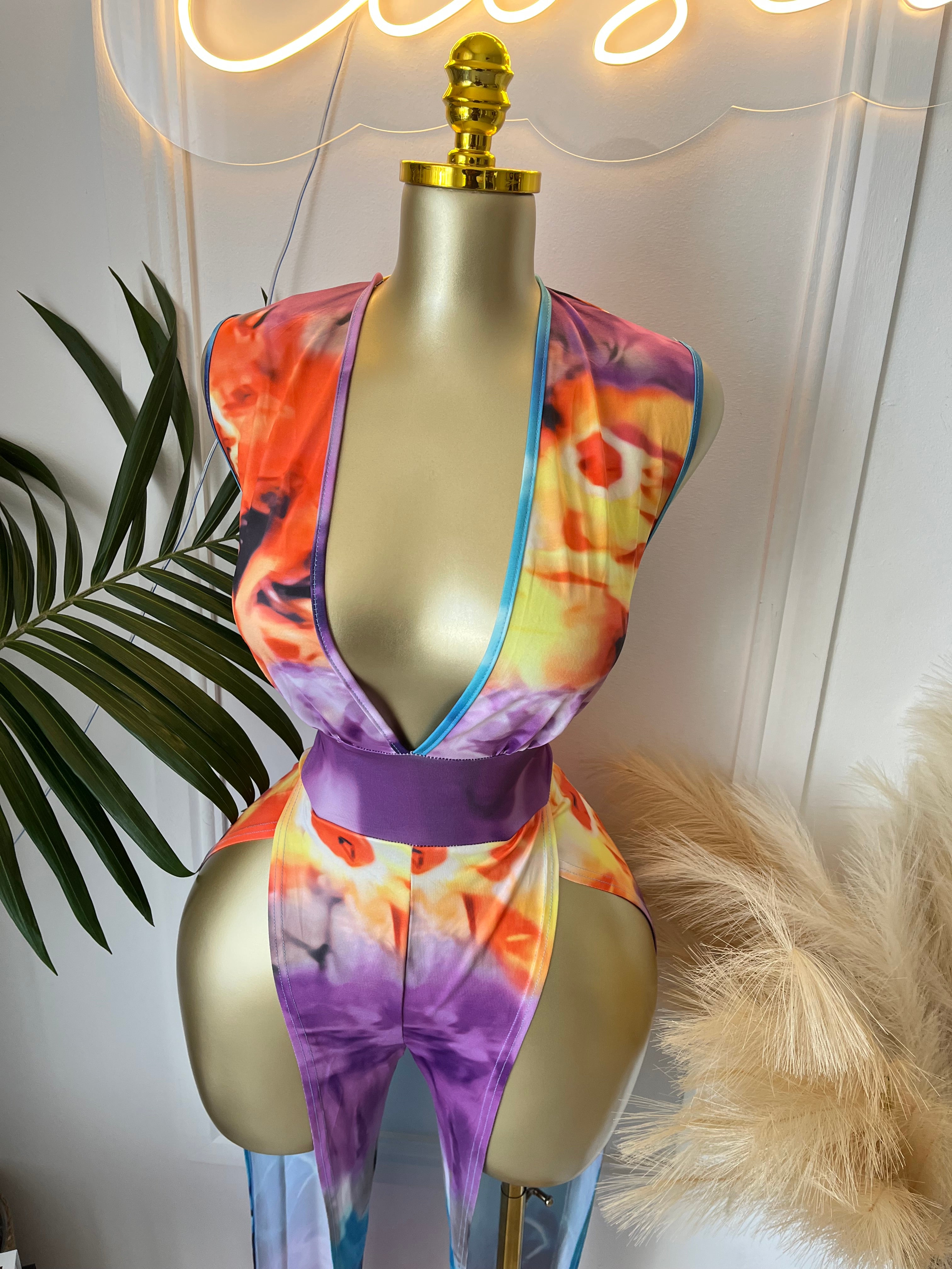 Vivid Mirage Jumpsuit