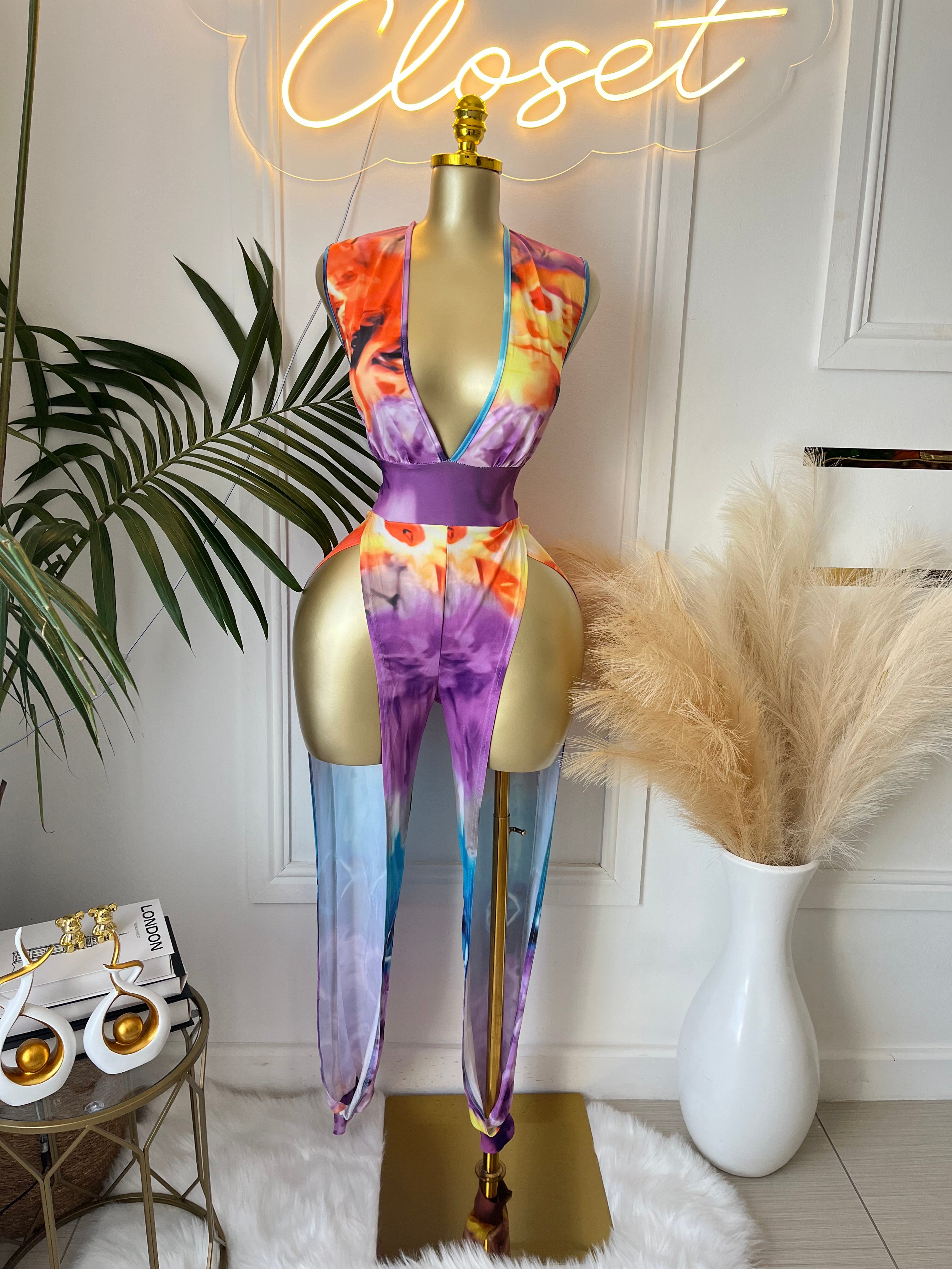 Vivid Mirage Jumpsuit