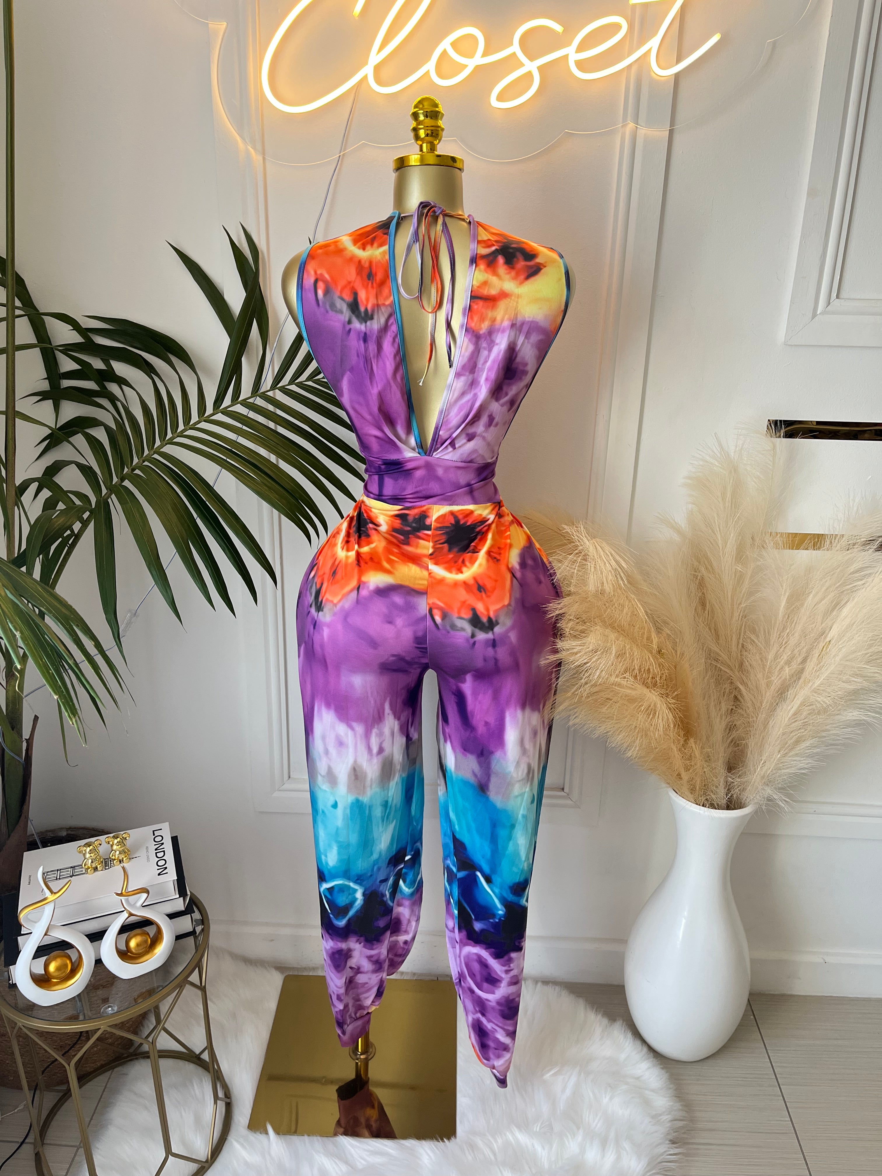 Vivid Mirage Jumpsuit