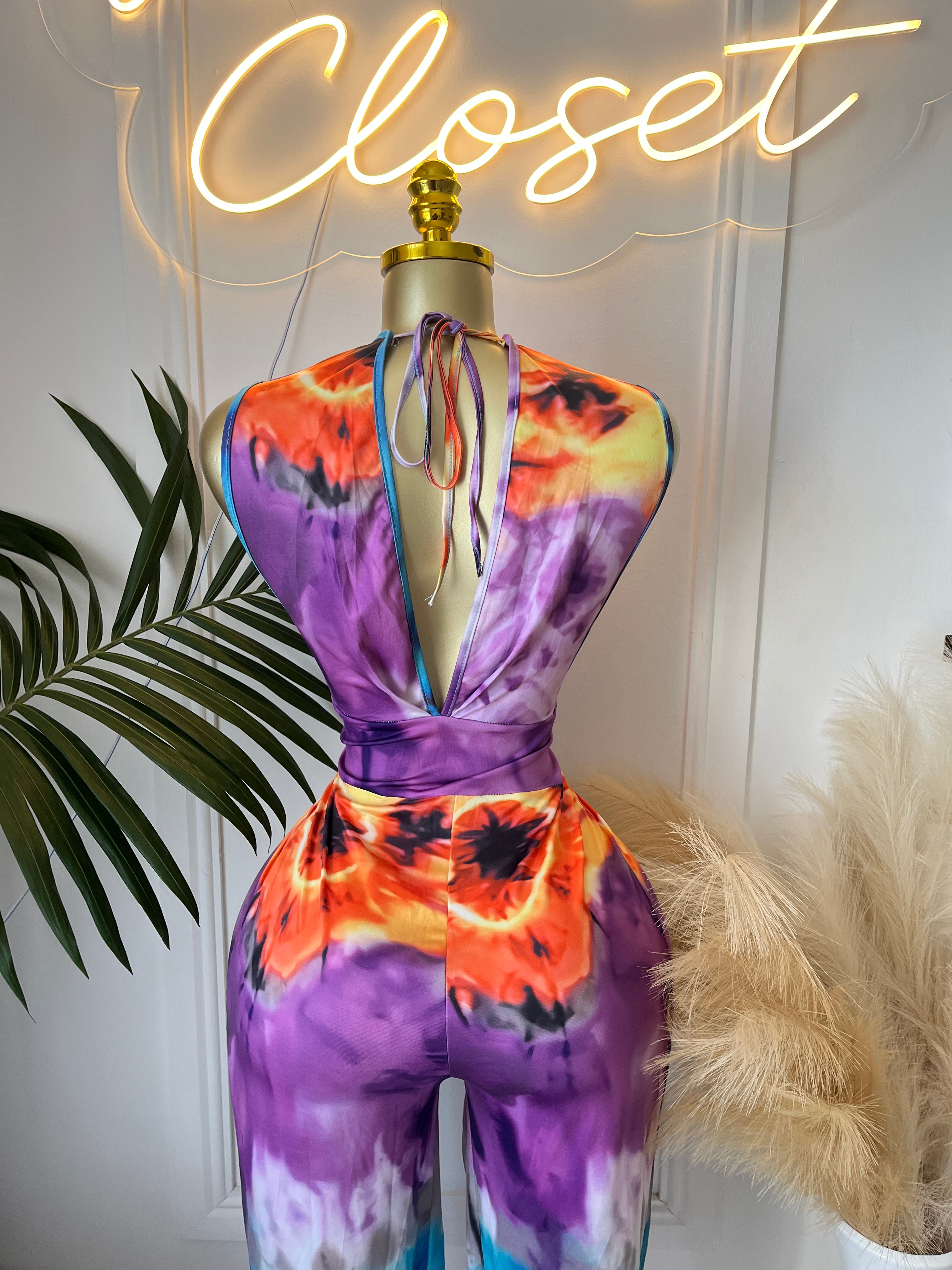 Vivid Mirage Jumpsuit