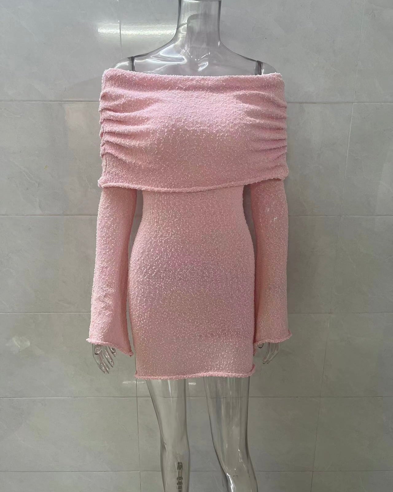 Karol Off-Shoulder Mini Dress
