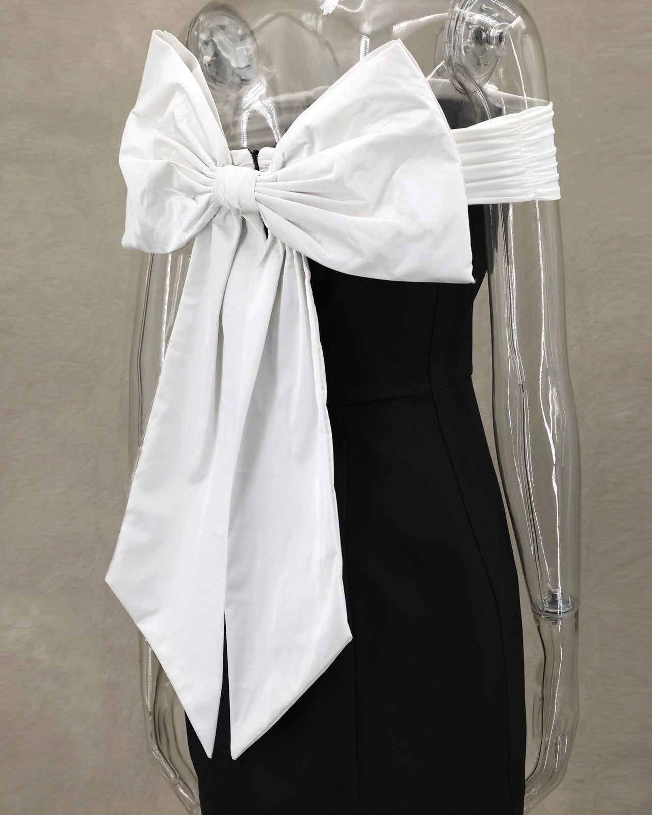 Selena Bow Mini Dress