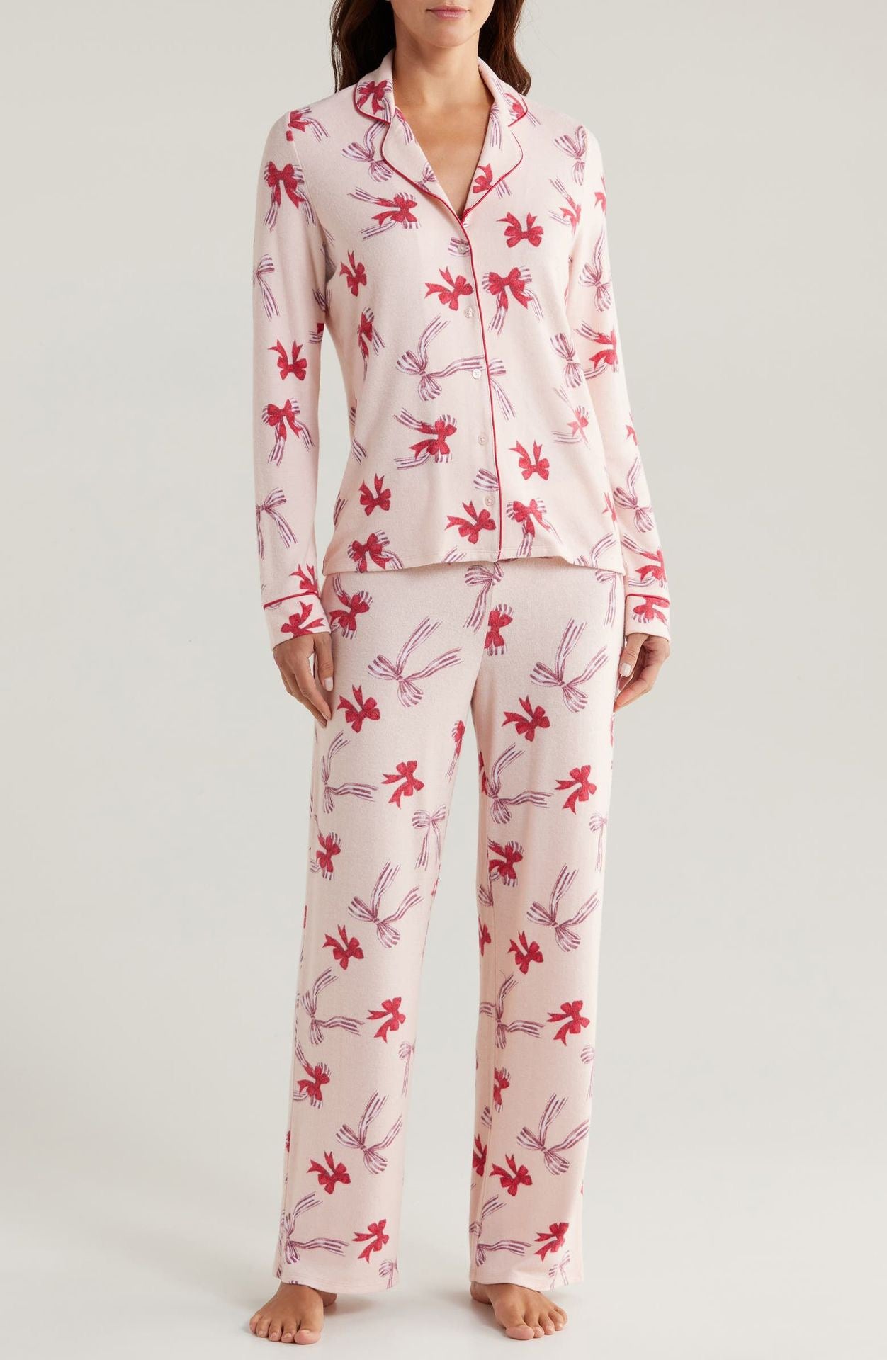 Girls Night Pajama Set light pink