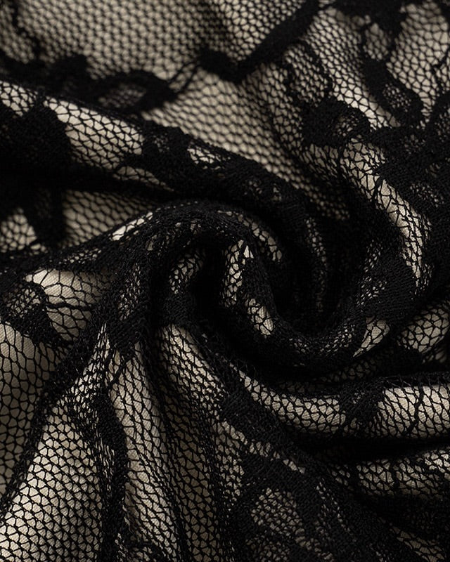 Milan Lace Bow Jumpsuit