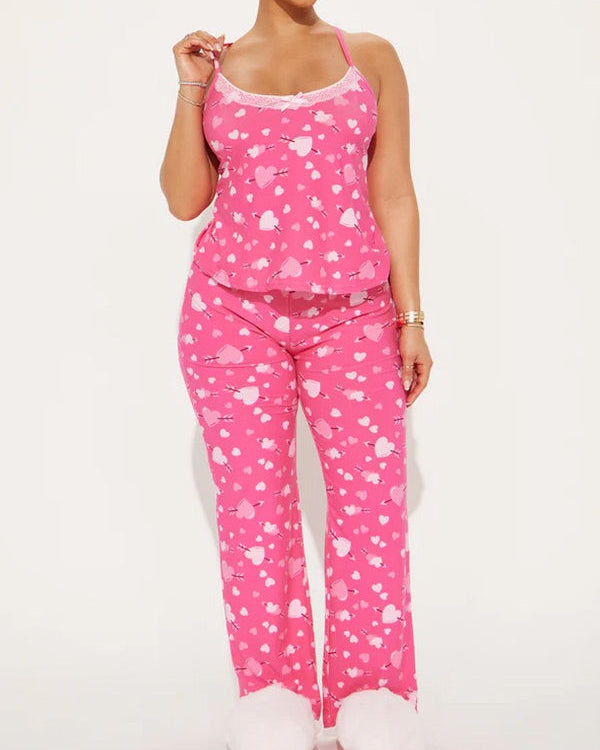 Adriana Printed Pajamas Set