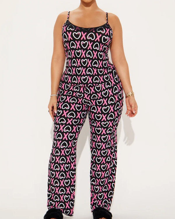 Adriana Printed Pajamas Set