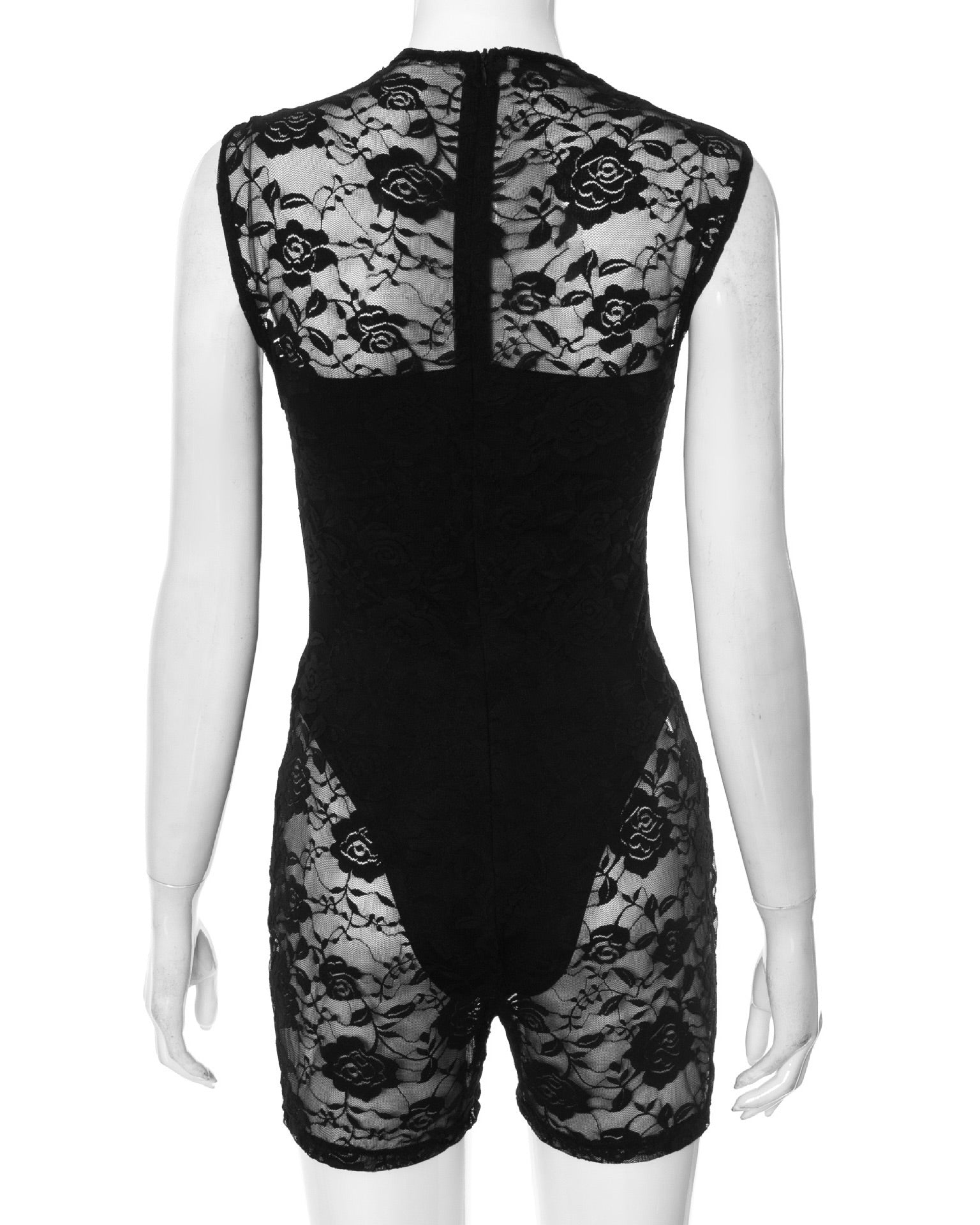 Raven Lace Cutout Short Set