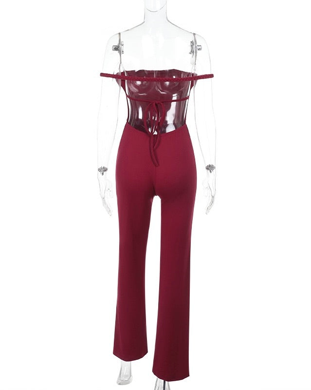 Amara Off-Shoulder Jumpsuit