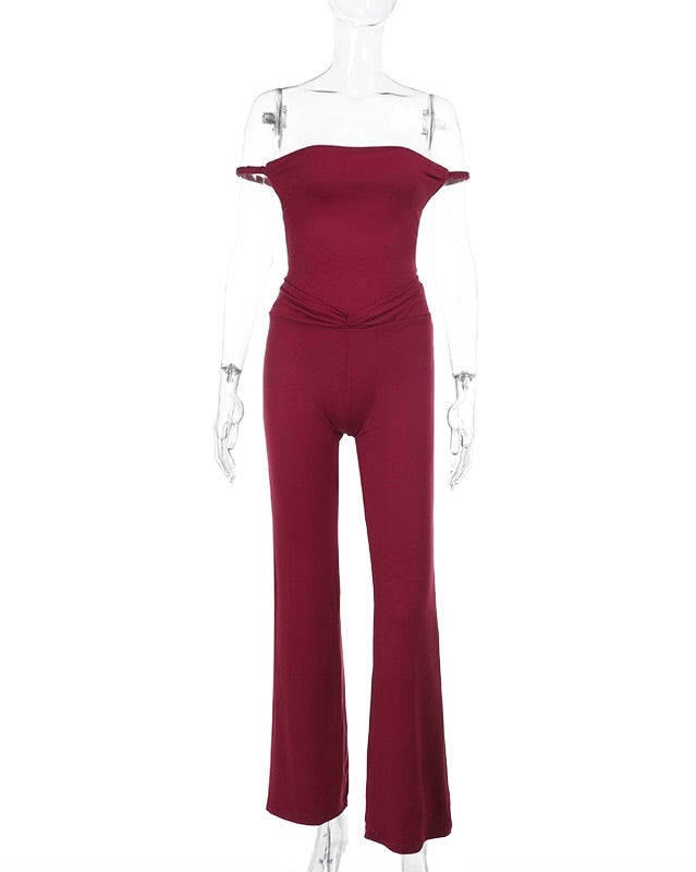 Amara Off-Shoulder Jumpsuit
