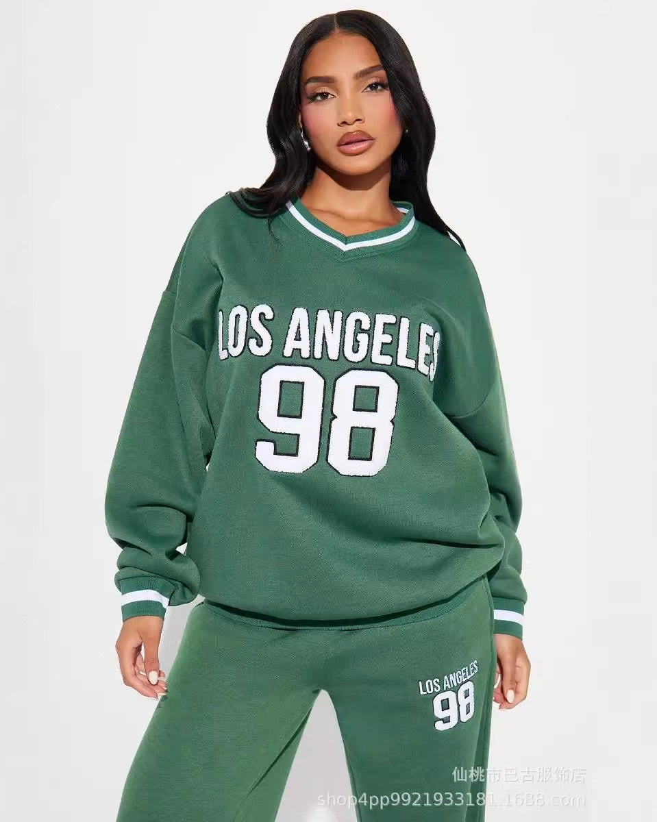 West Coast Varsity Lounge Set